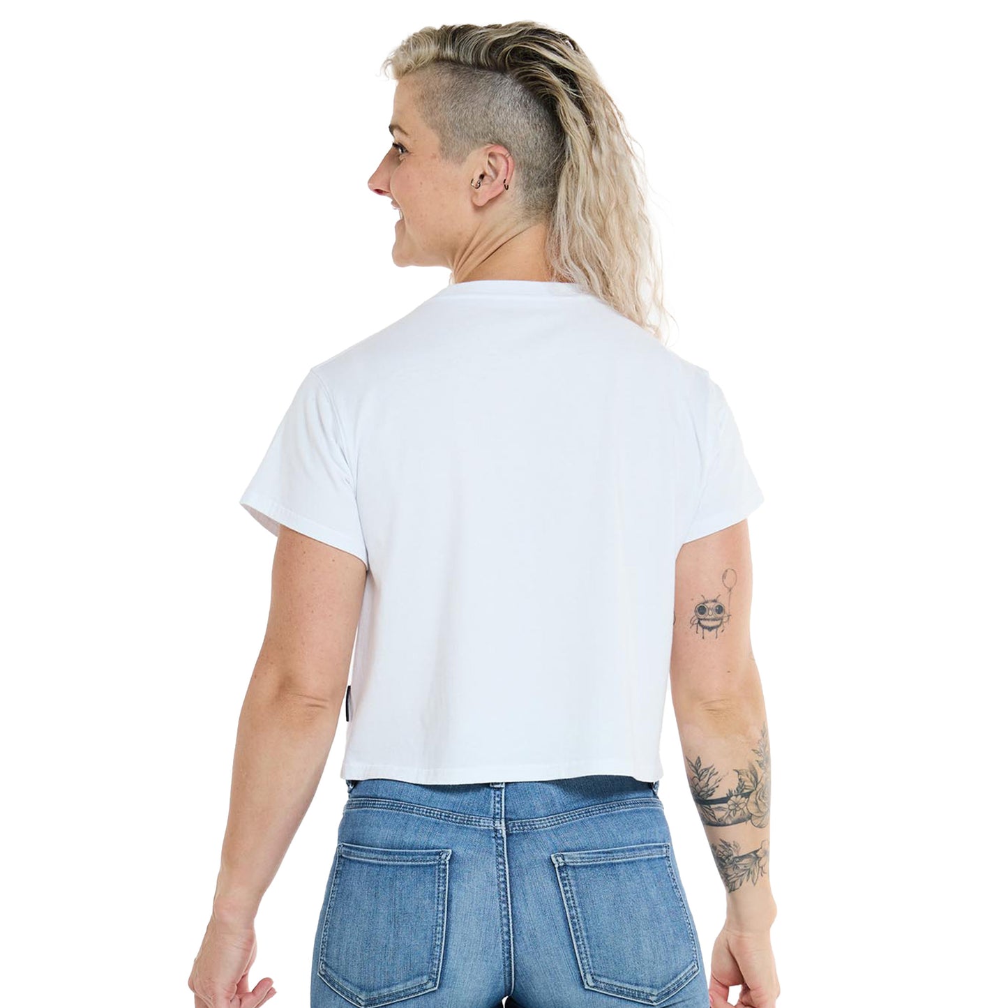 DHaRCO Women's Cotton Crop - Women's S - White