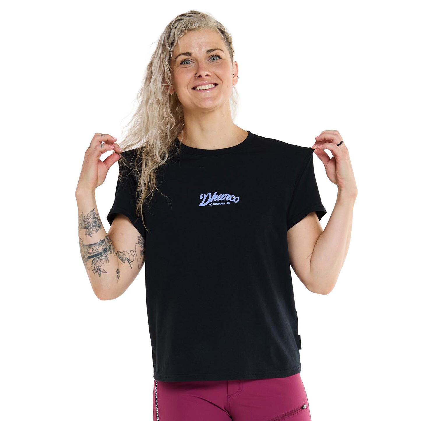 DHaRCO Women's Cotton Tee - Women's S - Black
