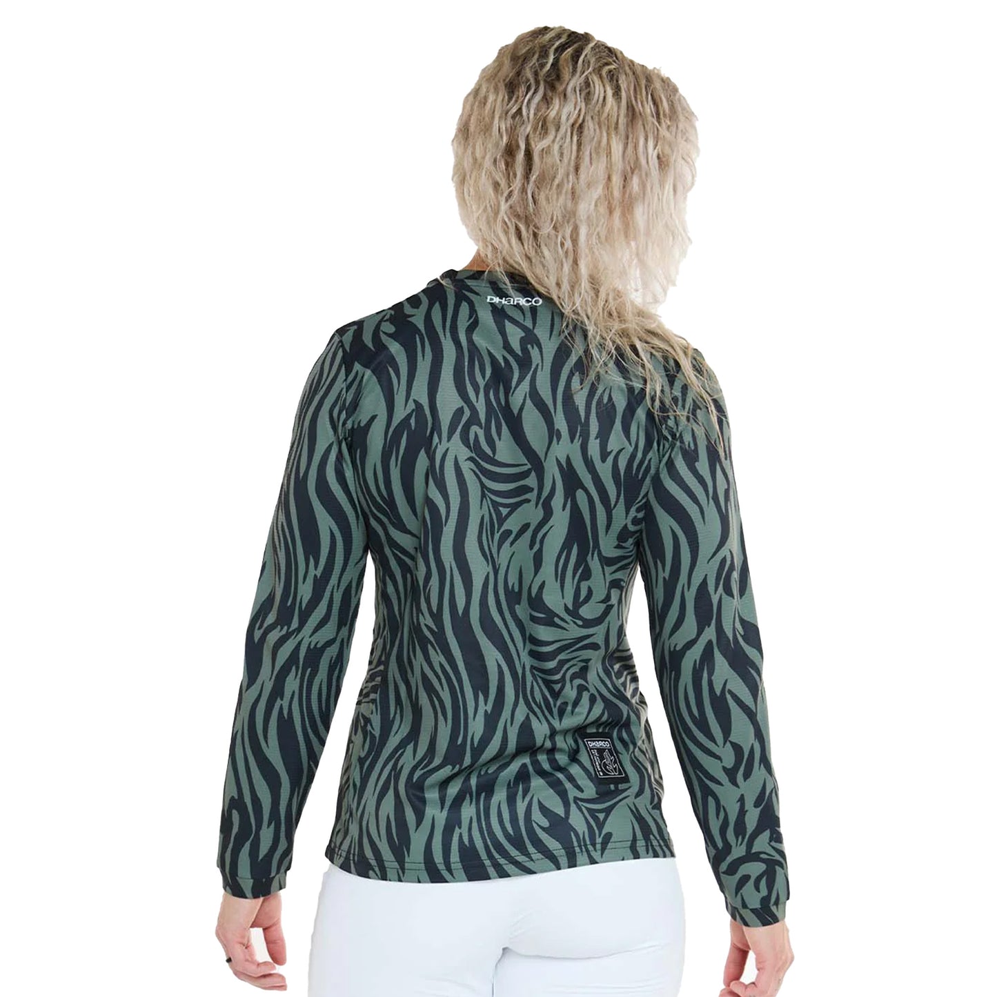 DHaRCO Women's Long Sleeve Gravity Jersey - Women's L - Cypress