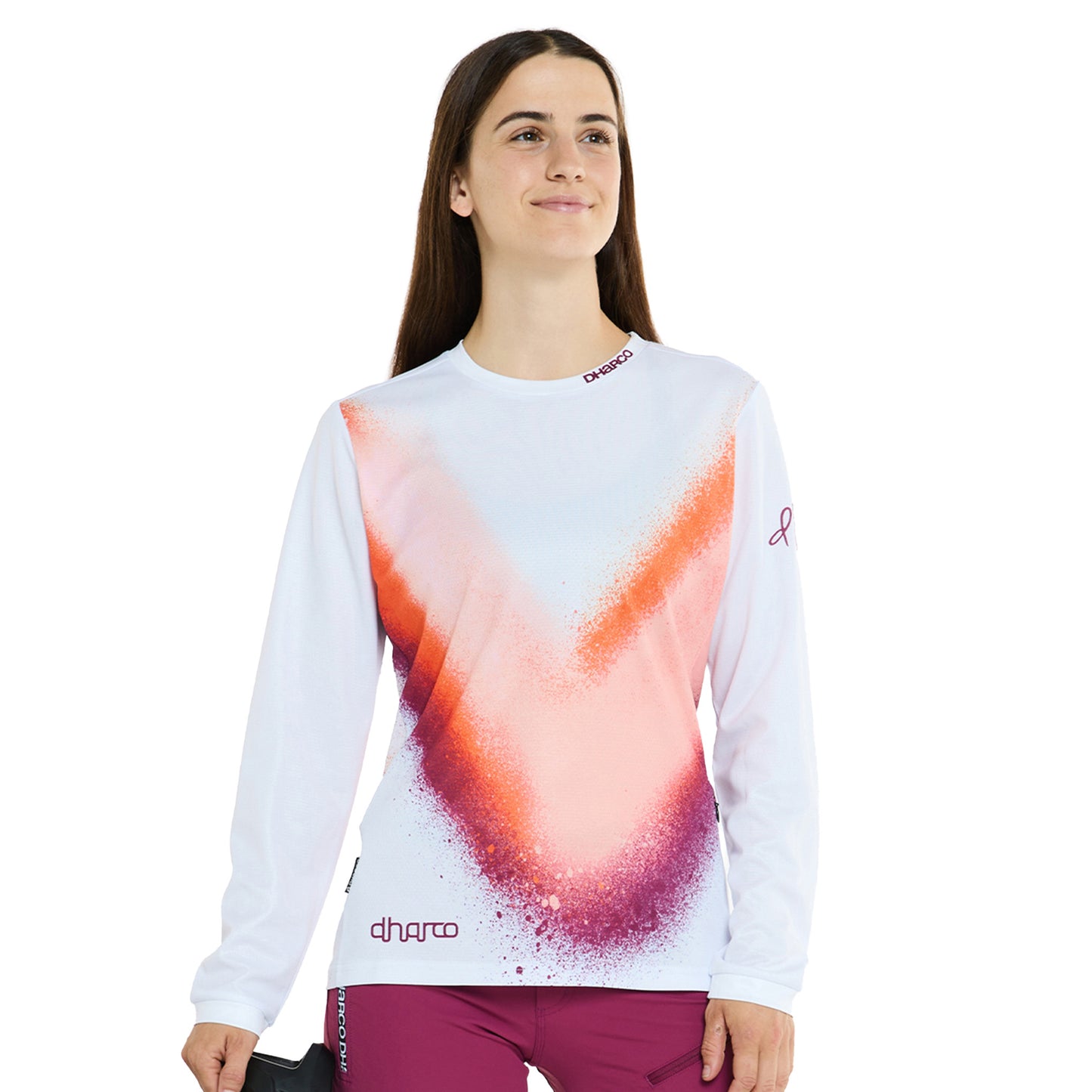 DHaRCO Women's Long Sleeve Gravity Jersey - Women's L - Firebird