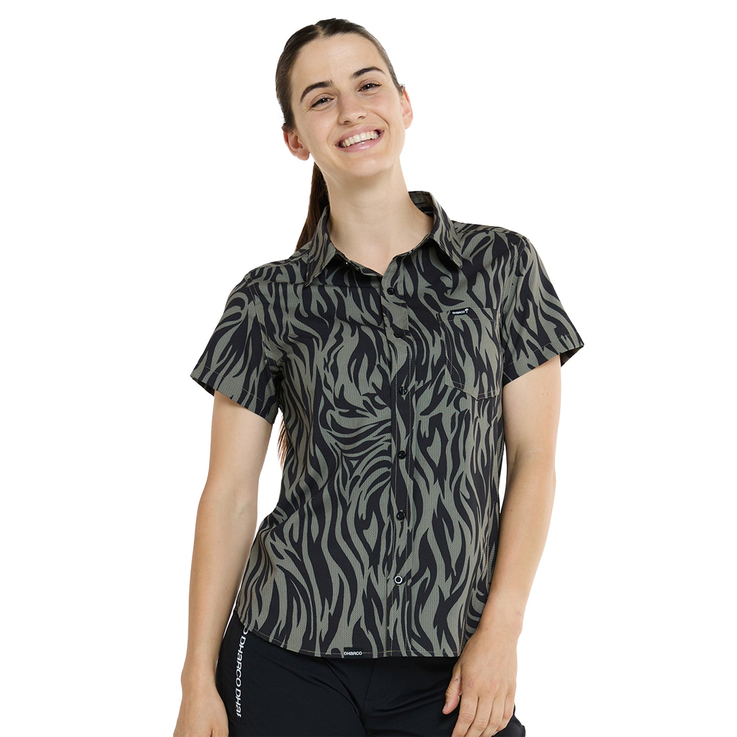 DHaRCO Women's Tech Party Shirt - Women's S - Cypress