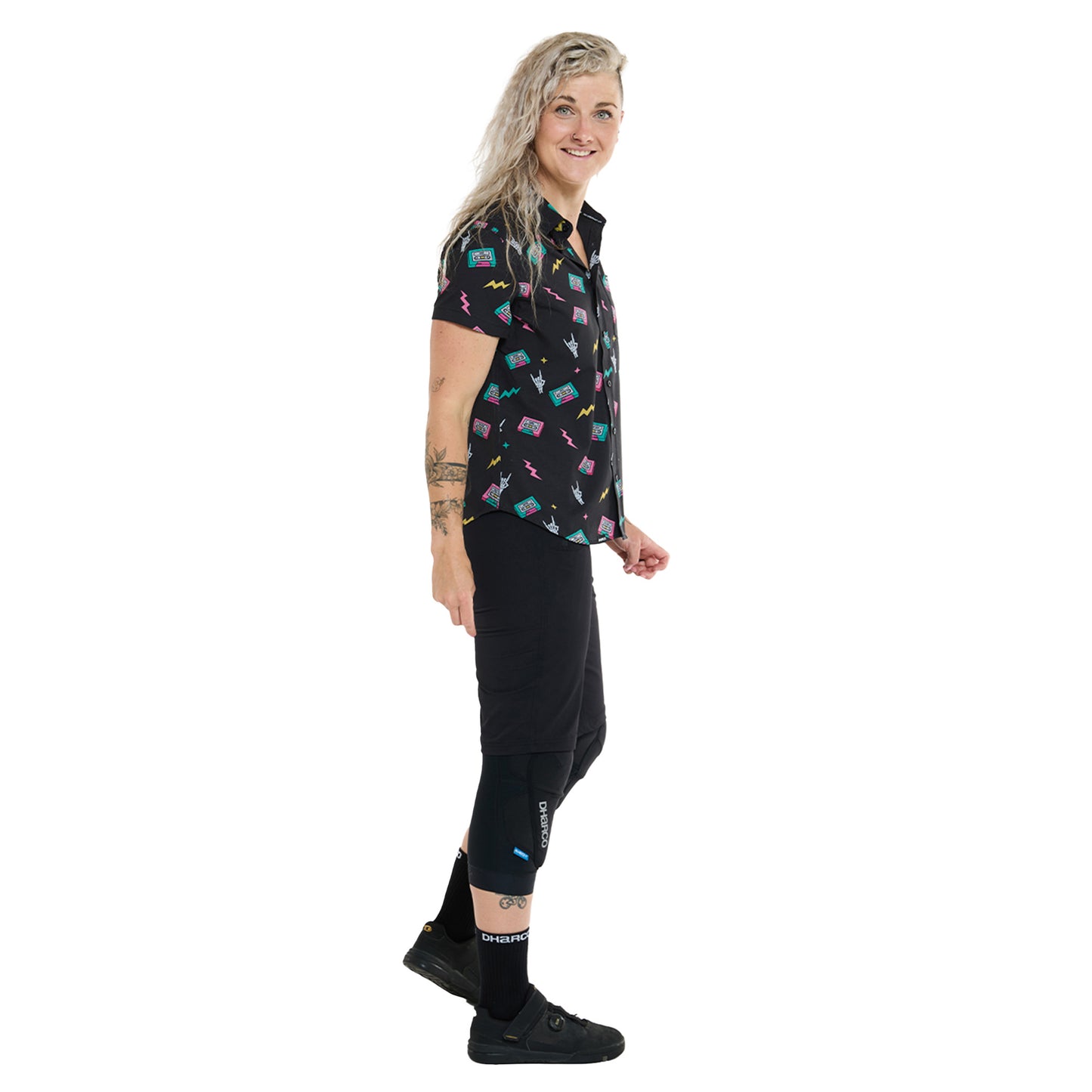 DHaRCO Women's Tech Party Shirt - Women's L - Mix Tape