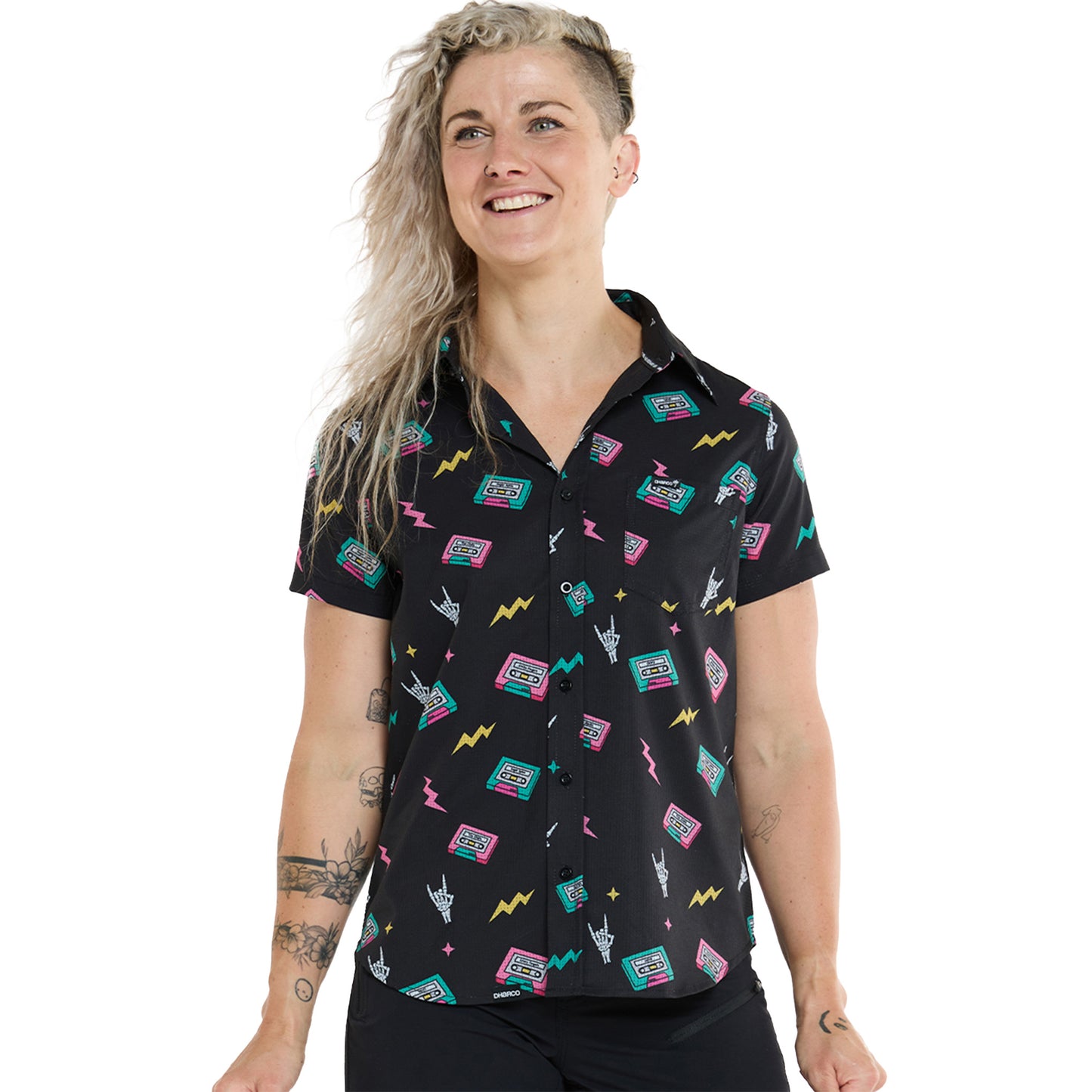 DHaRCO Women's Tech Party Shirt - Women's L - Mix Tape
