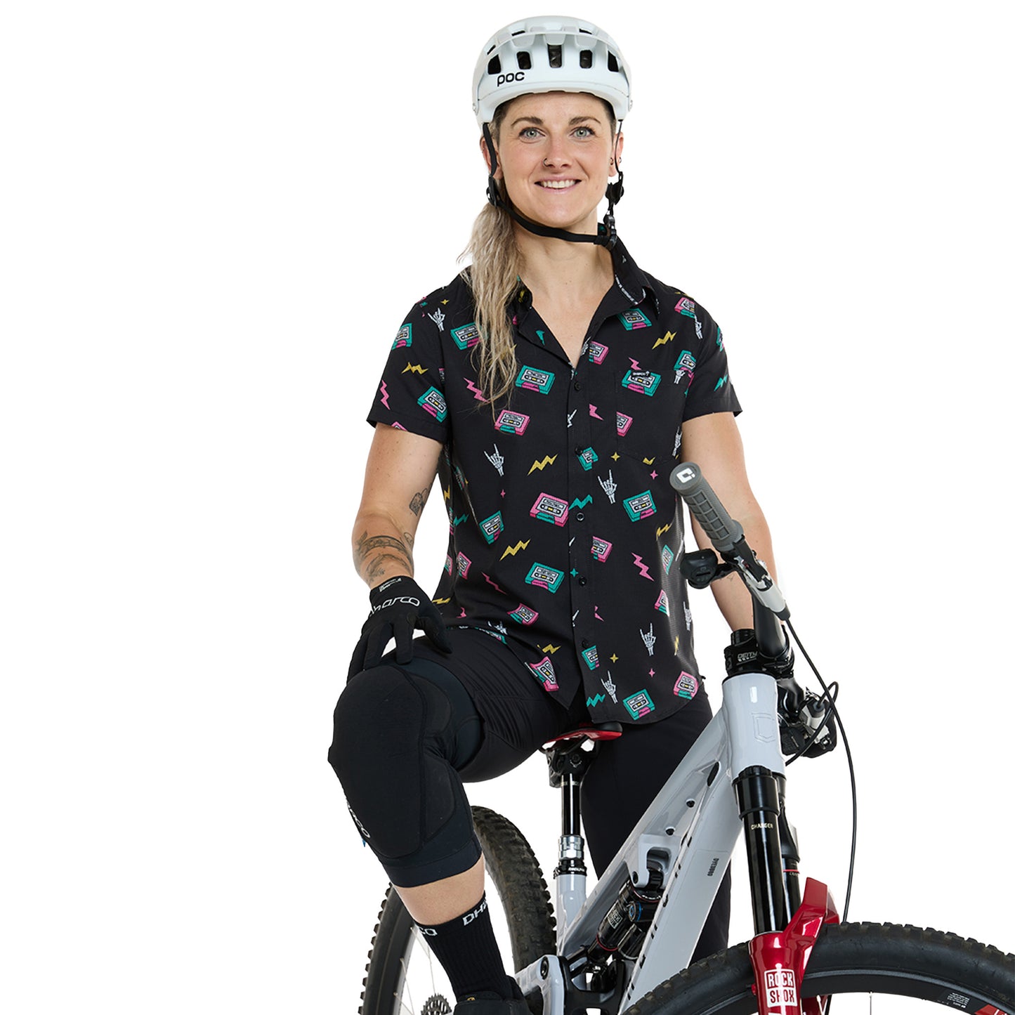 DHaRCO Women's Tech Party Shirt - Women's L - Mix Tape