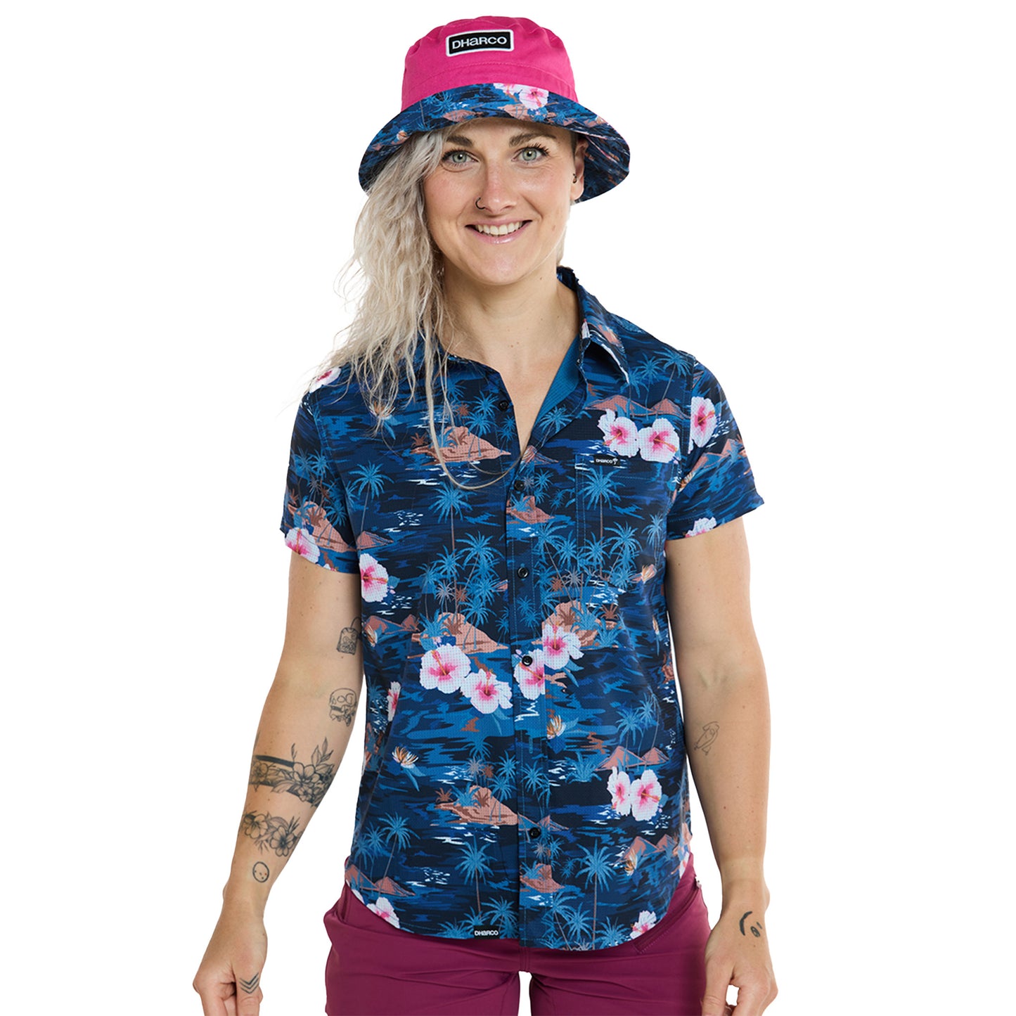 DHaRCO Women's Tech Party Shirt - Women's M - Oasis