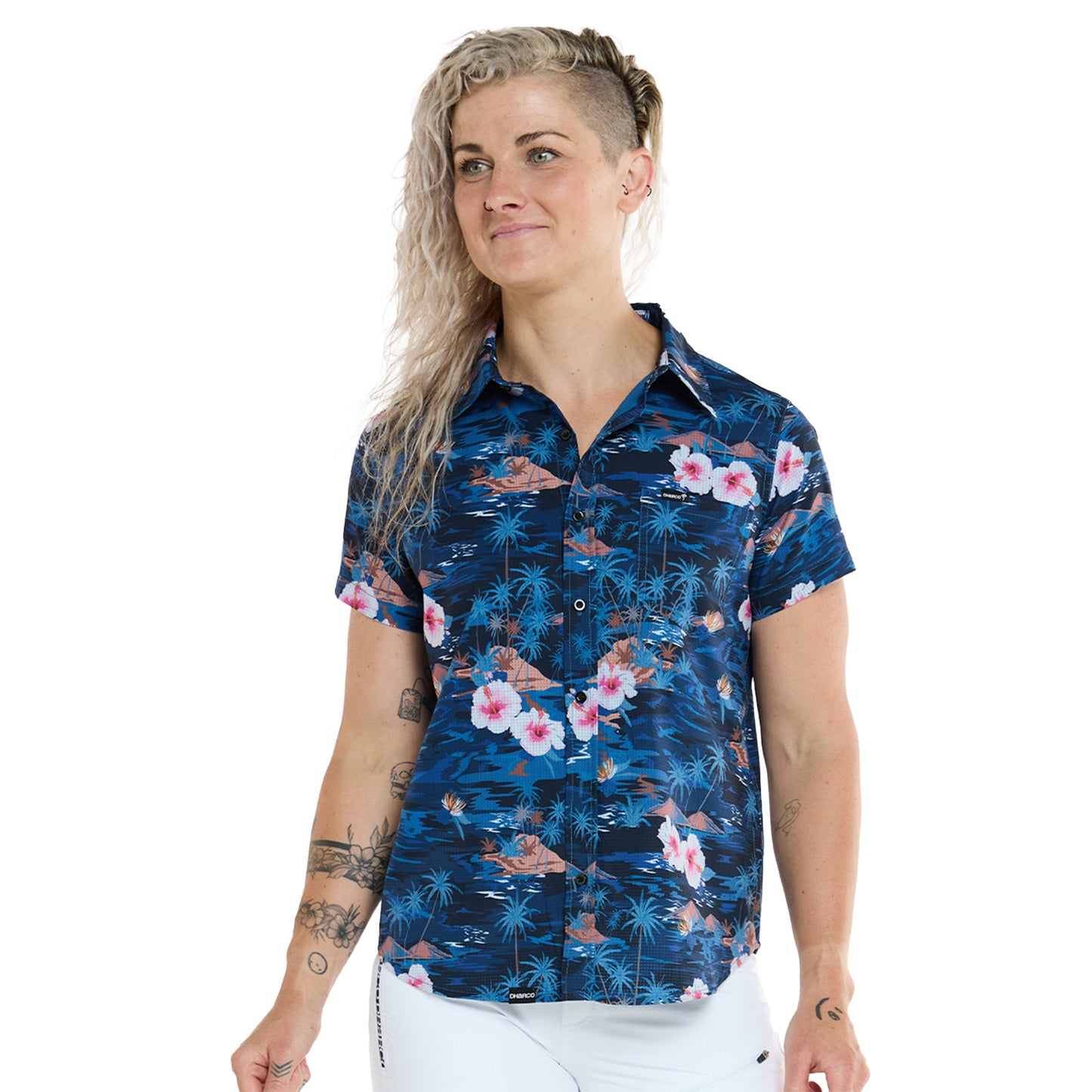 DHaRCO Women's Tech Party Shirt - Women's M - Oasis