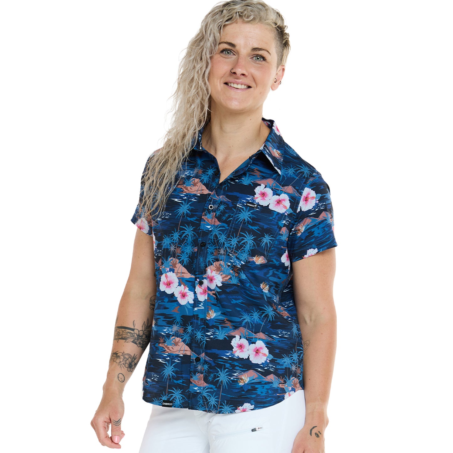 DHaRCO Women's Tech Party Shirt - Women's M - Oasis