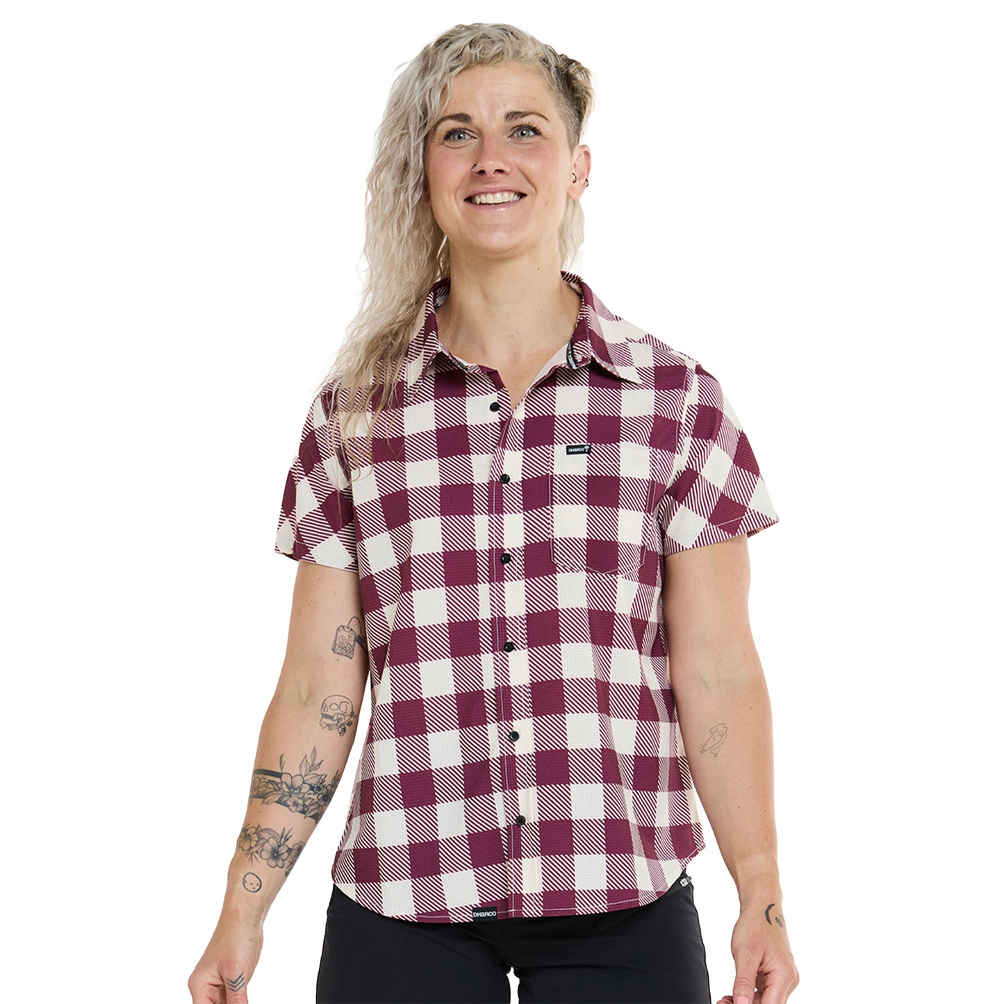 DHaRCO Women's Tech Party Shirt - Women's L - Sterling