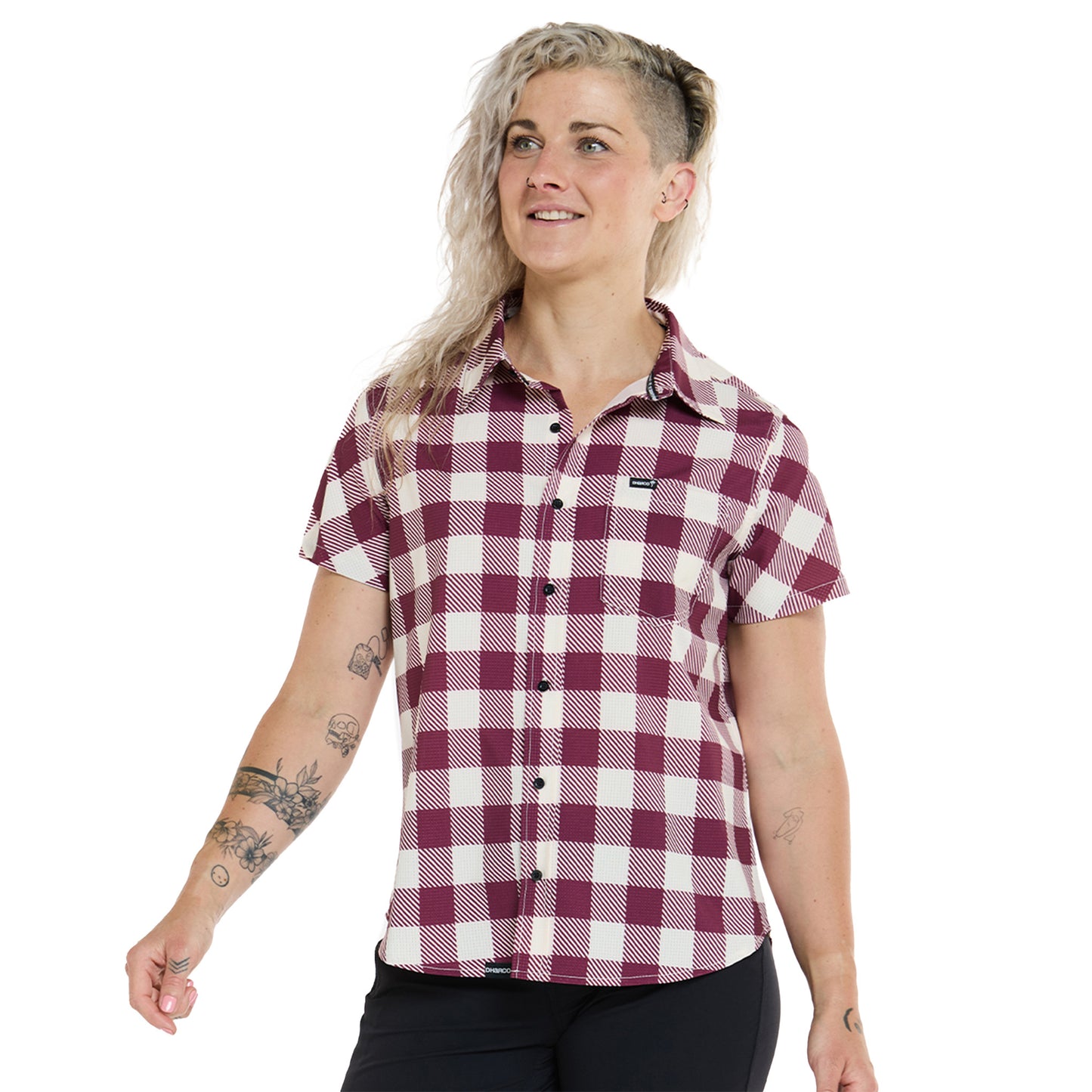 DHaRCO Women's Tech Party Shirt - Women's L - Sterling