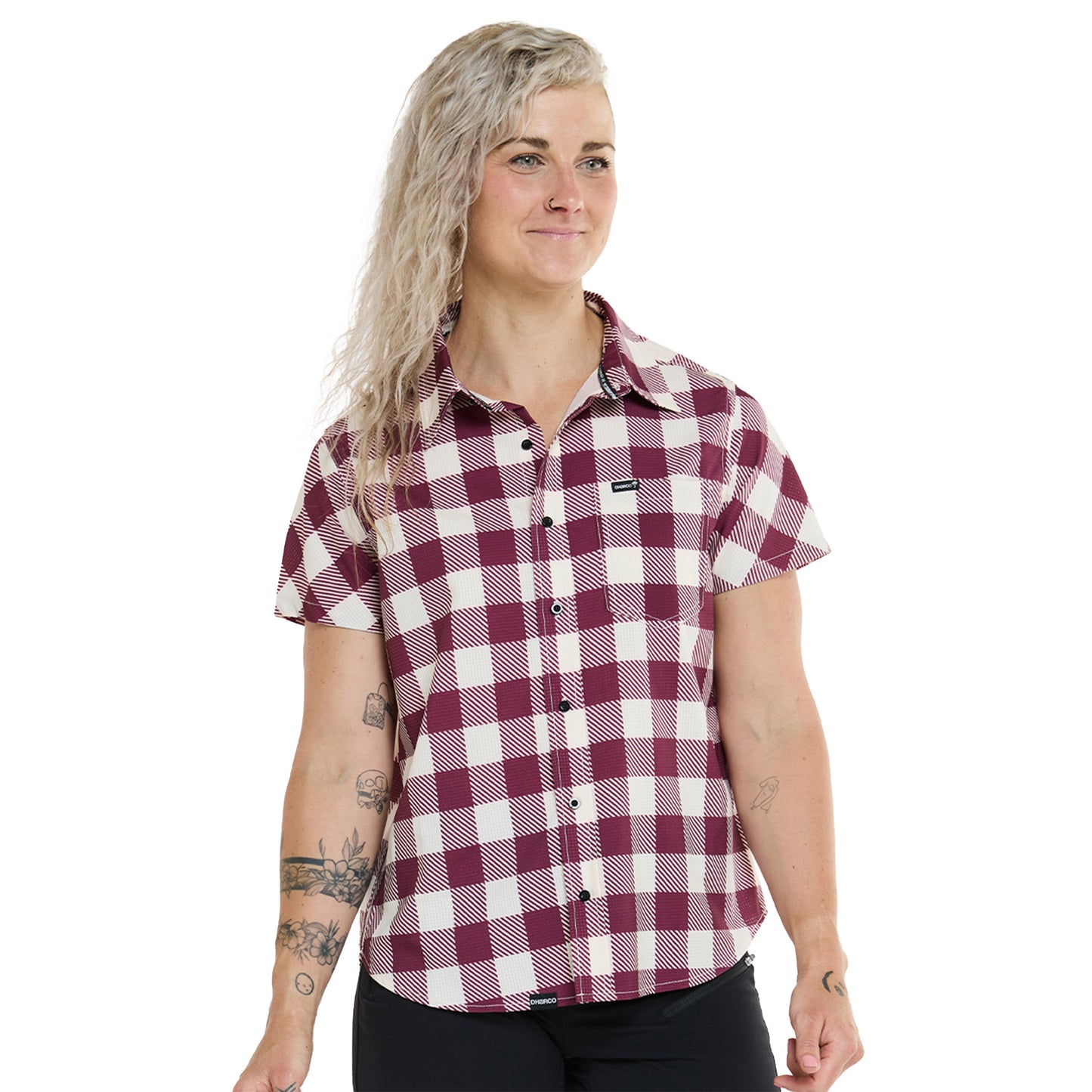 DHaRCO Women's Tech Party Shirt - Women's L - Sterling
