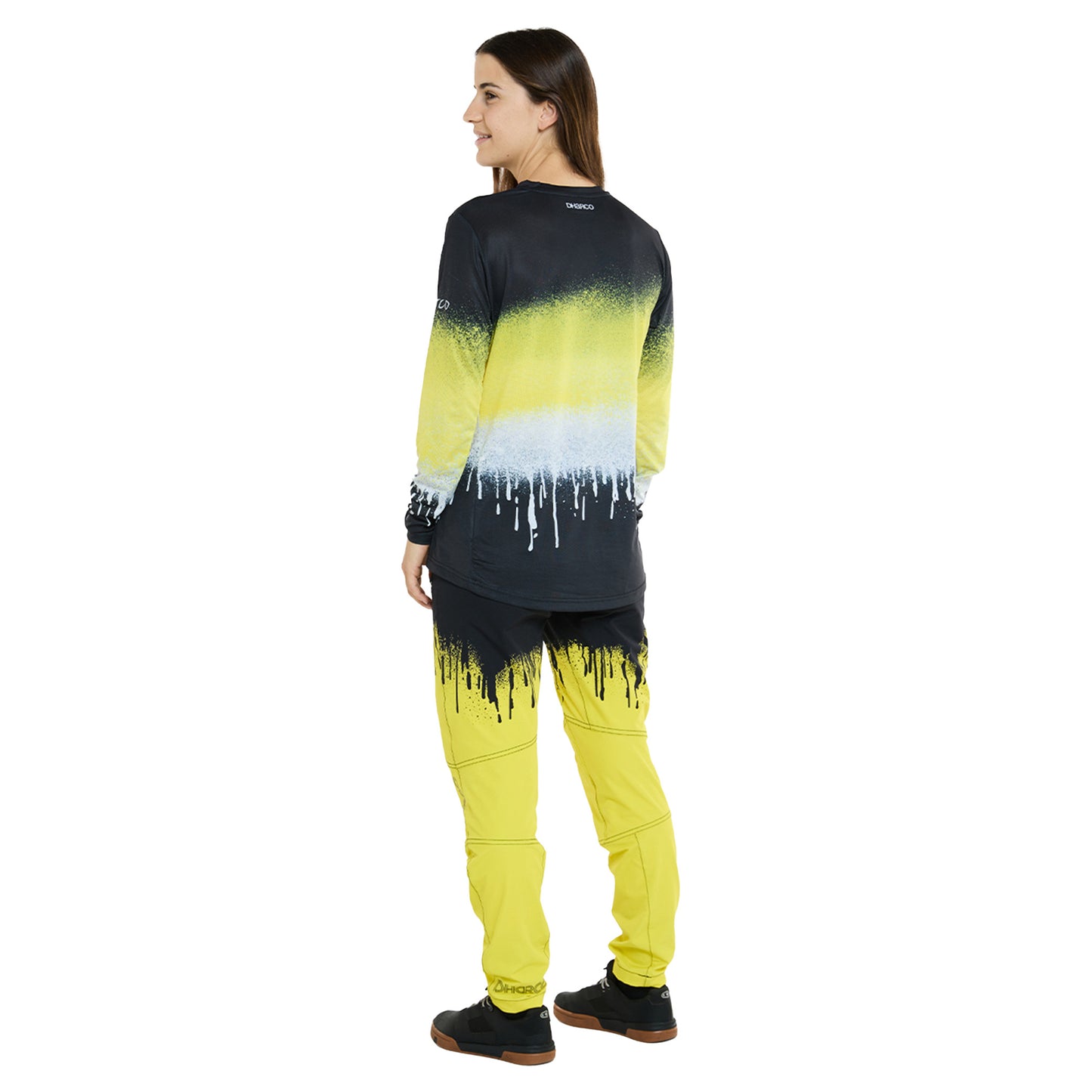 DHaRCO Women's Long Sleeve Race Jersey - Women's L - Acid Rain