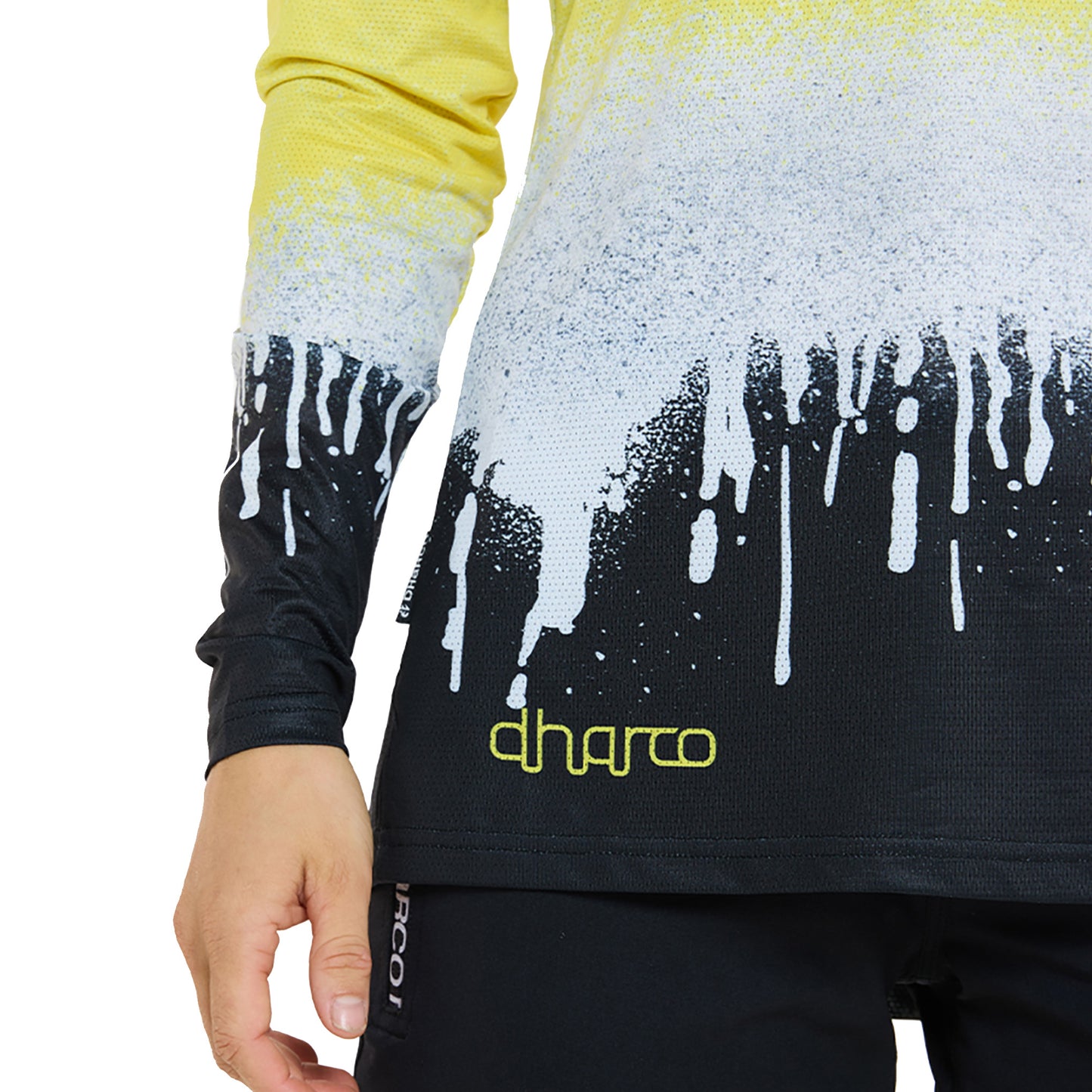 DHaRCO Women's Long Sleeve Race Jersey - Women's L - Acid Rain