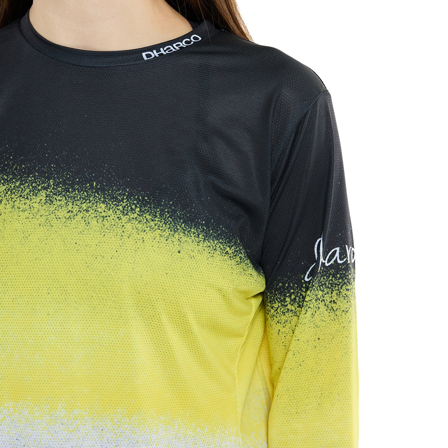 DHaRCO Women's Long Sleeve Race Jersey - Women's L - Acid Rain