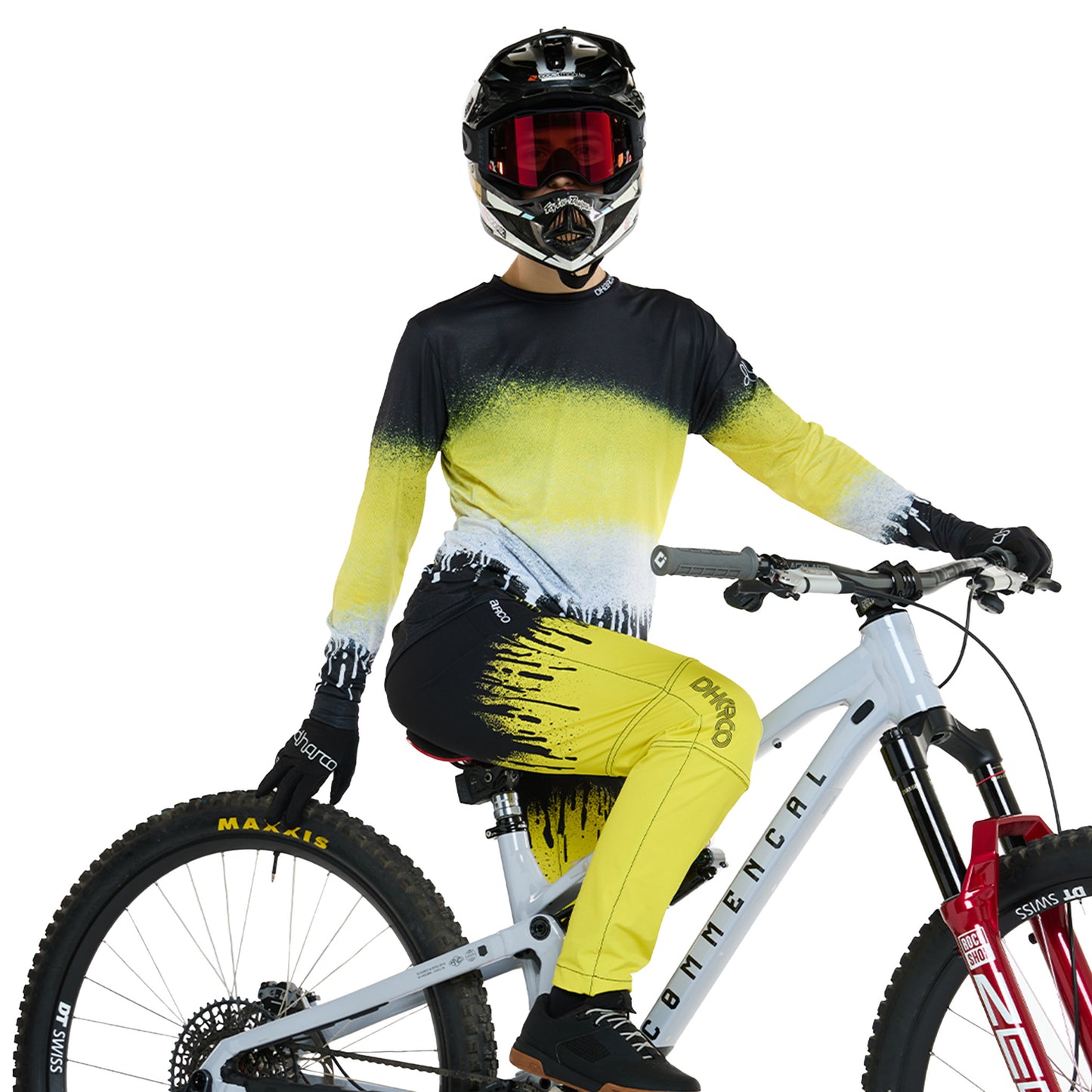DHaRCO Women's Long Sleeve Race Jersey - Women's L - Acid Rain