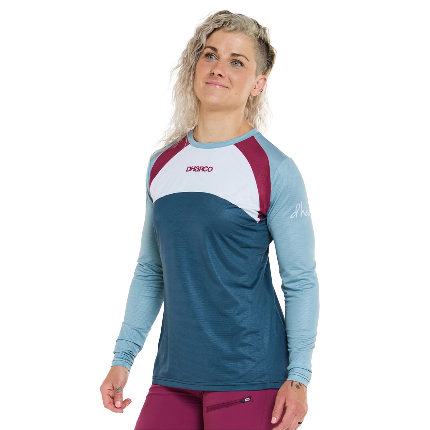 DHaRCO Women's Long Sleeve Race Jersey - Women's L - Farrah