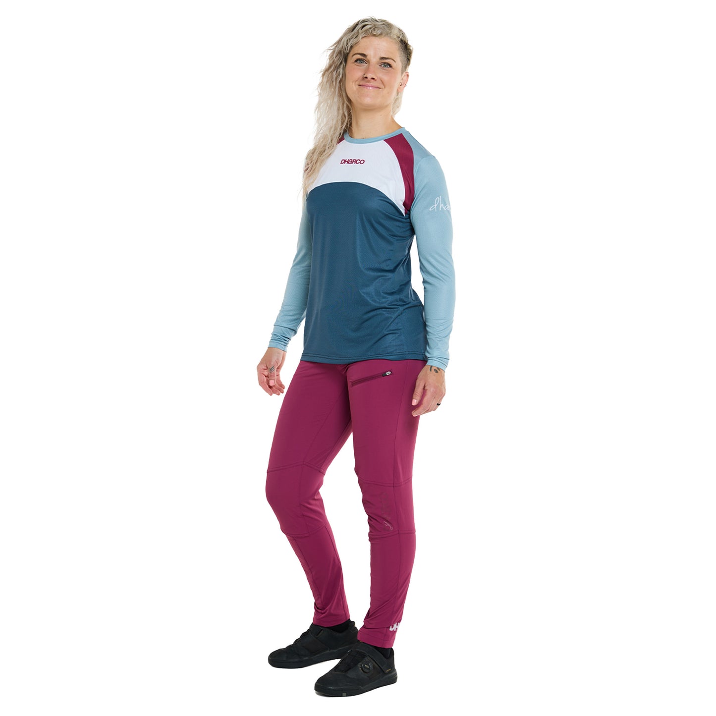 DHaRCO Women's Long Sleeve Race Jersey - Women's L - Farrah