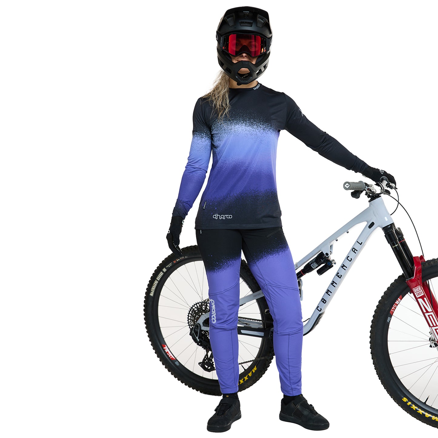DHaRCO Women's Long Sleeve Race Jersey - Women's L - Ultra Violet