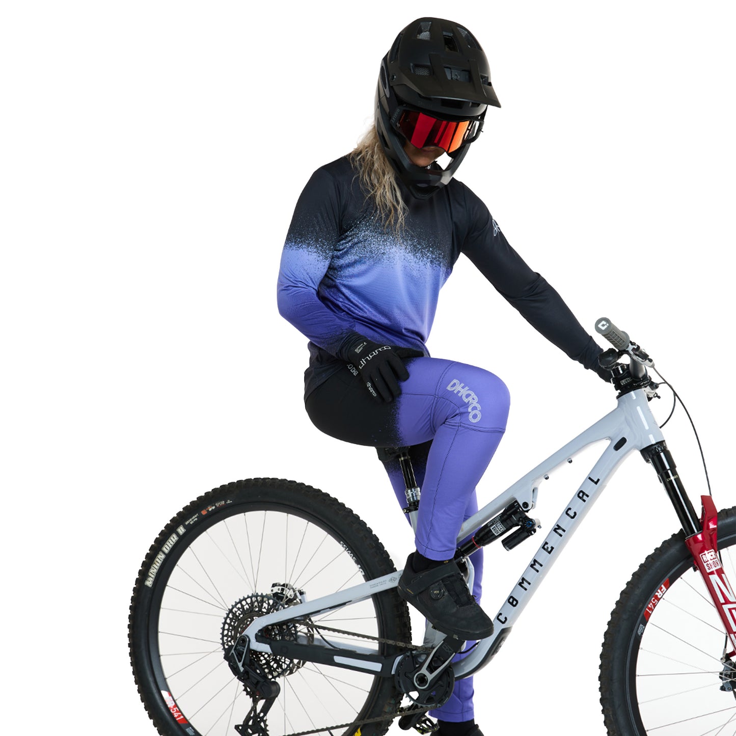 DHaRCO Women's Long Sleeve Race Jersey - Women's L - Ultra Violet