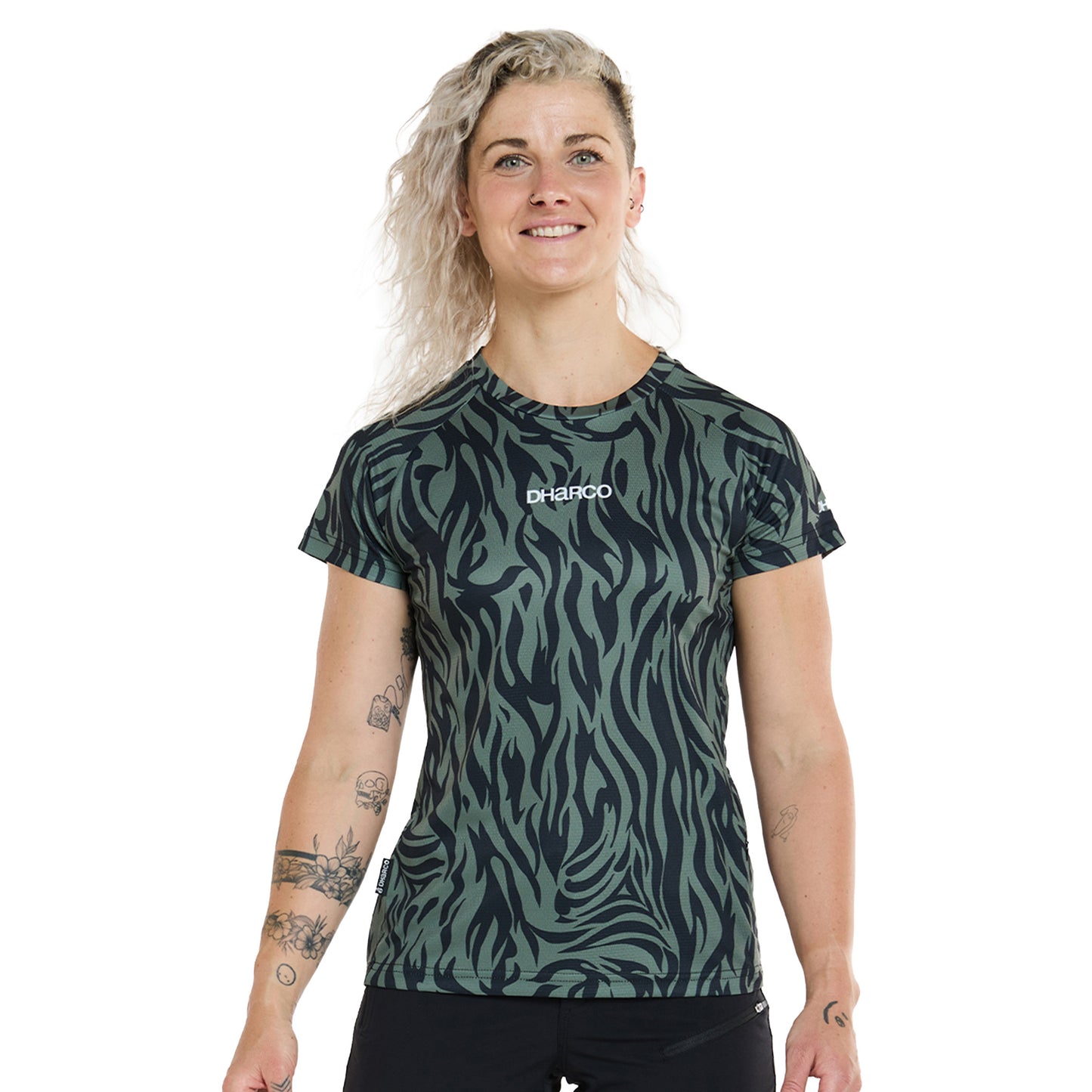 DHaRCO Women's Short Sleeve Jersey - Women's M - Cypress