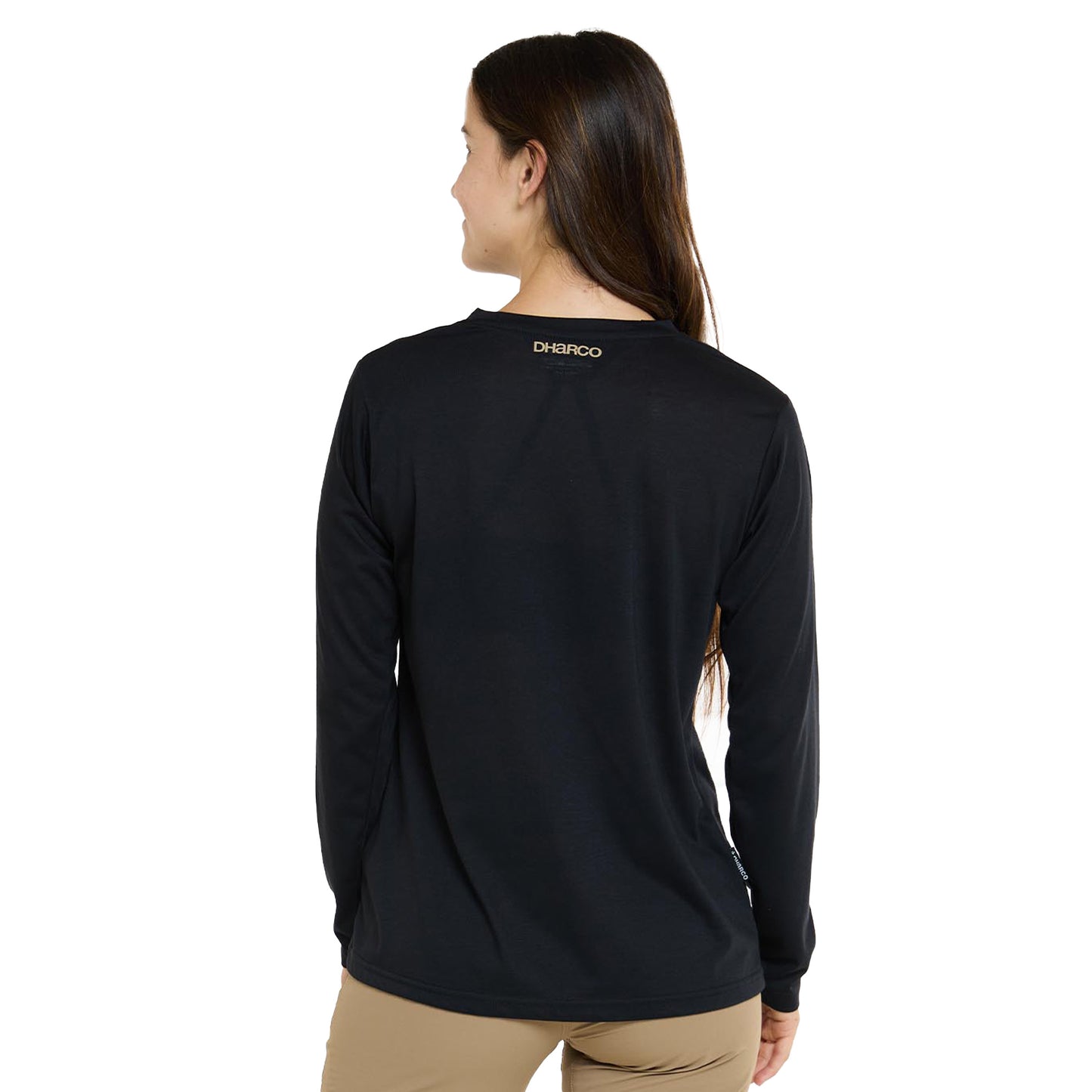DHaRCO Women's Long Sleeve Tech Tee - Women's L - Black
