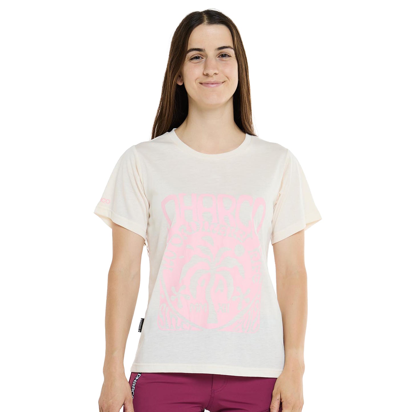 DHaRCO Women's Short Sleeve Tech Tee - Women's S - Bone