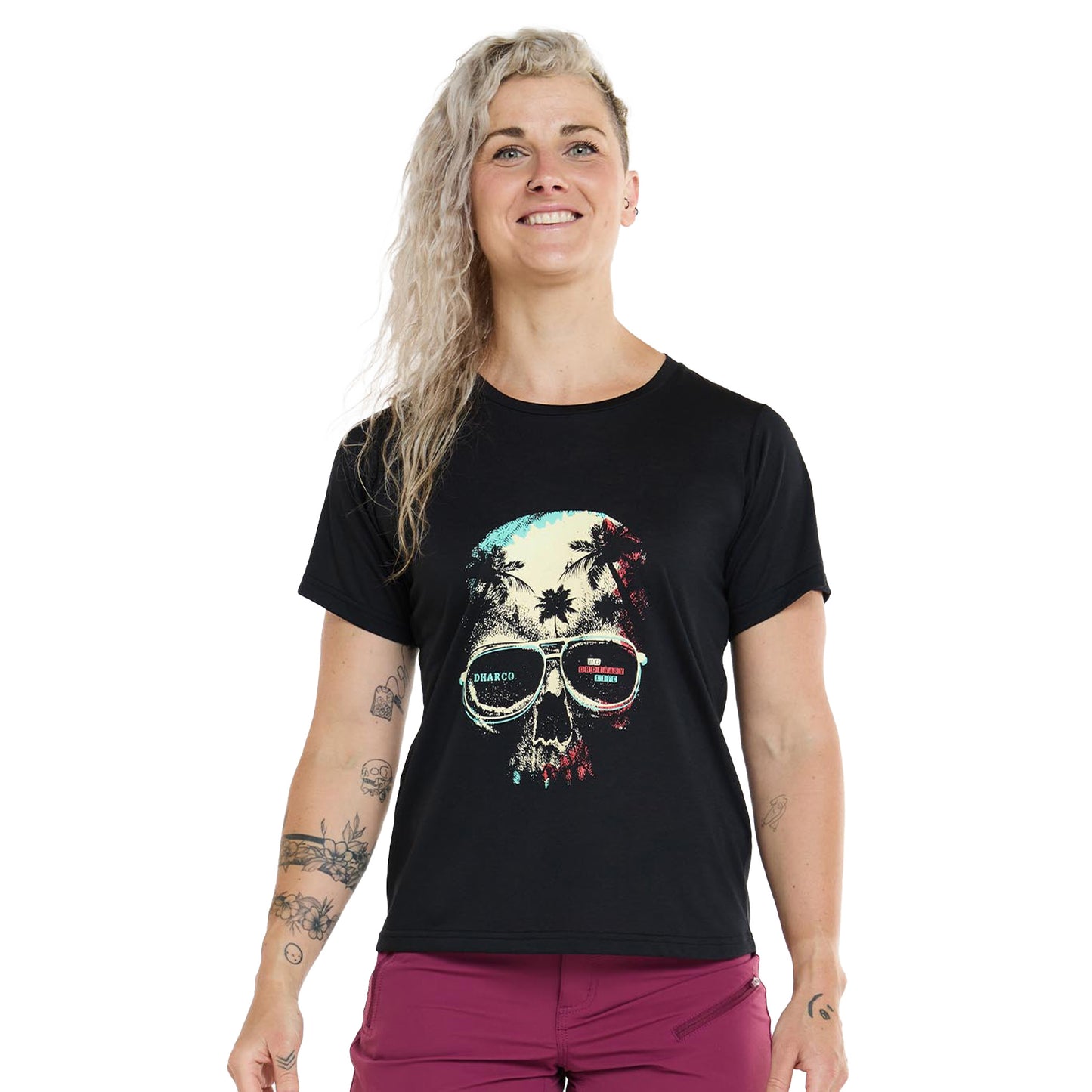 DHaRCO Women's Short Sleeve Tech Tee - Women's L - Eddie