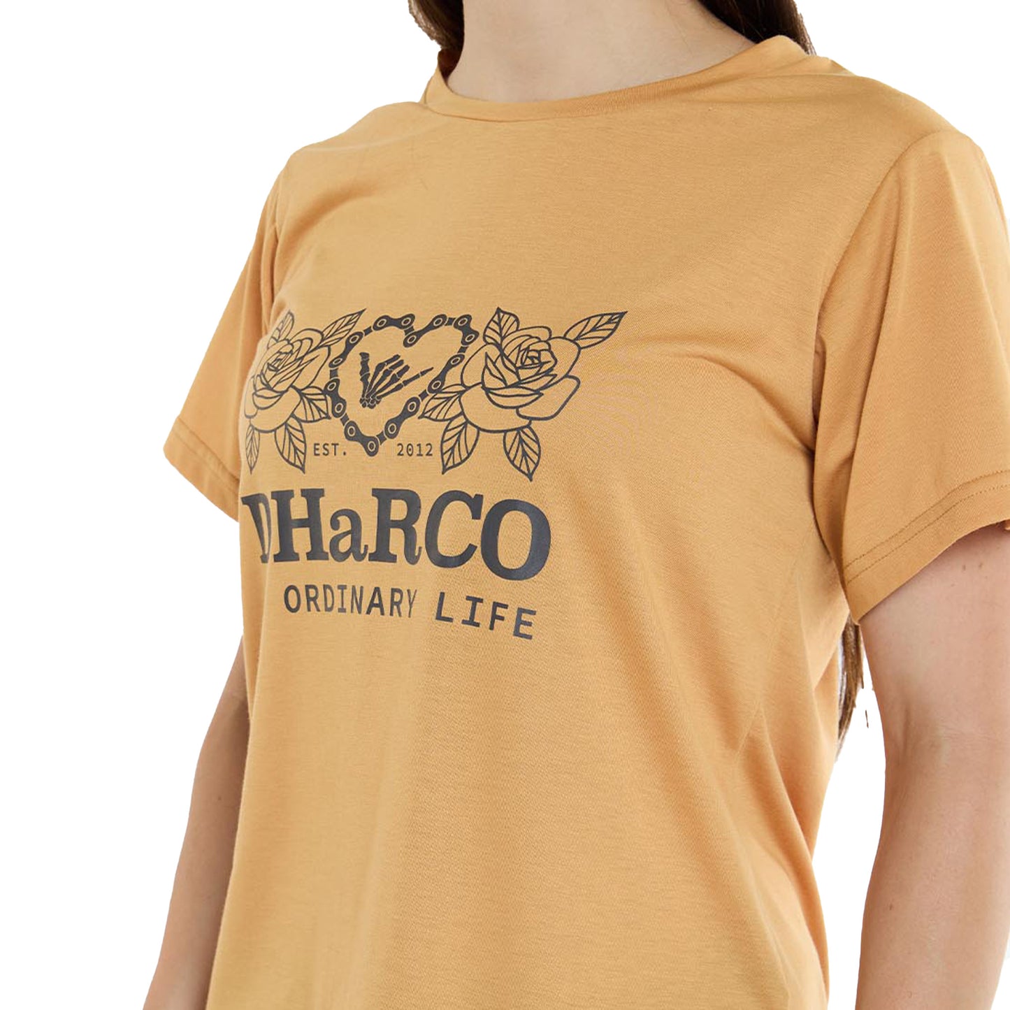 DHaRCO Women's Short Sleeve Tech Tee - Women's L - Golden