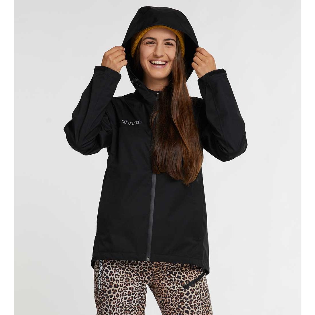 DHaRCO Ladies Rain Jacket Women's S Stealth MTB Direct The MTB