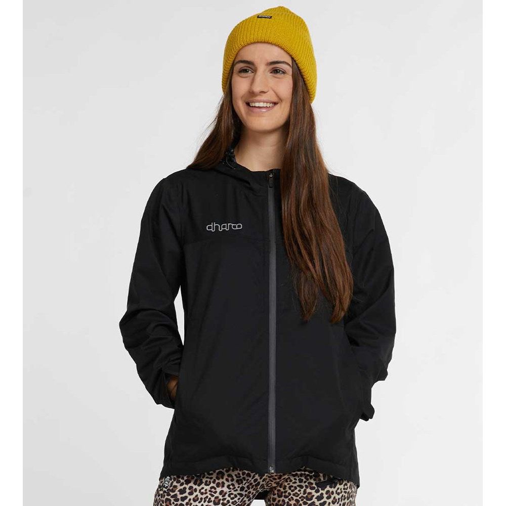 DHaRCO Ladies Rain Jacket - Women's L - Stealth
