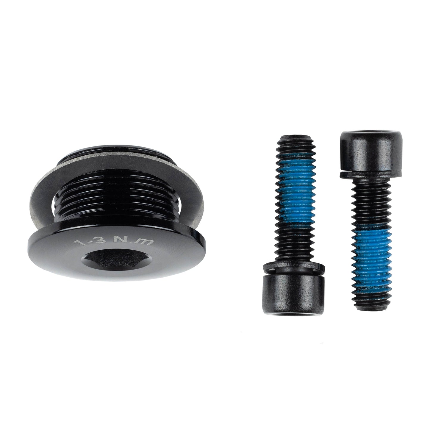 Microshift Sword Crank Preload Cap w/ 2x Crank Arm Bolts - Image 1
