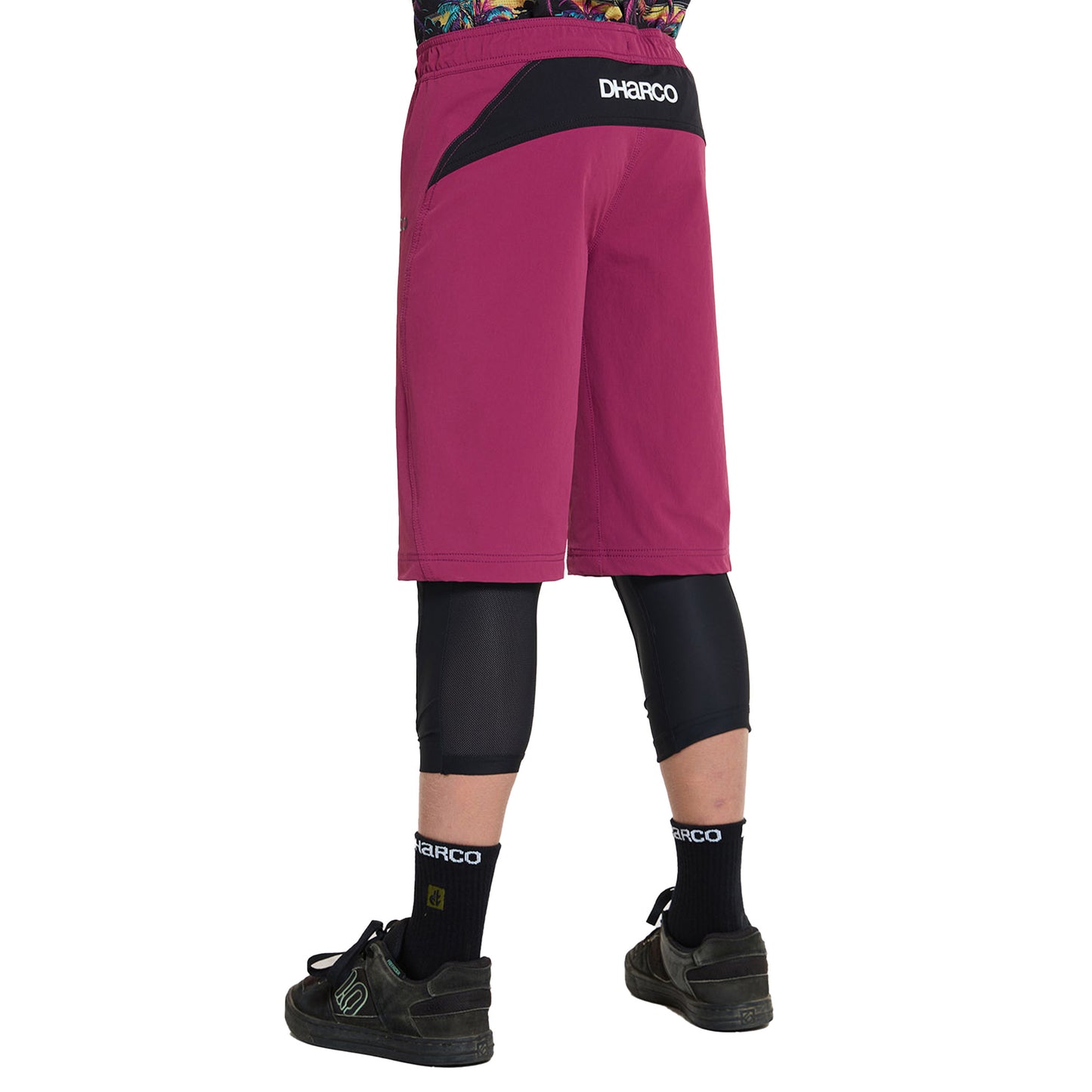 DHaRCO Youth Gravity Shorts - Youth M - Sangria