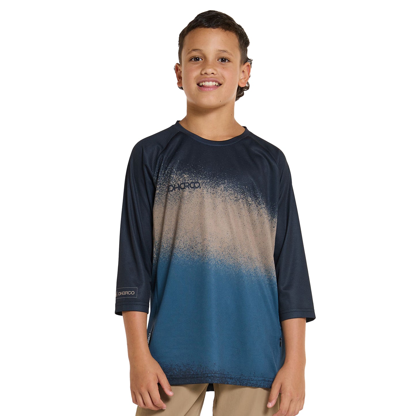 DHaRCO Youth 3-4 Sleeve Jersey - Youth 2XL - Dusty Waters