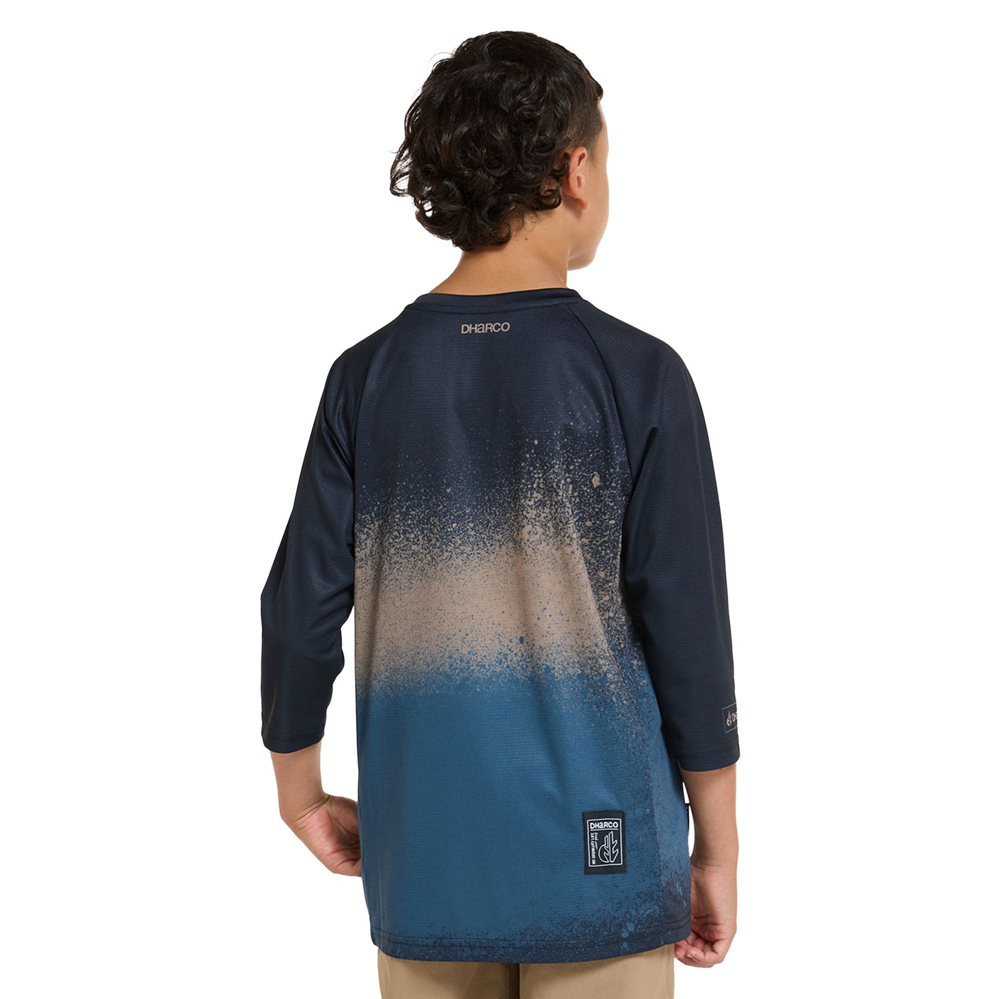 DHaRCO Youth 3-4 Sleeve Jersey - Youth 2XL - Dusty Waters