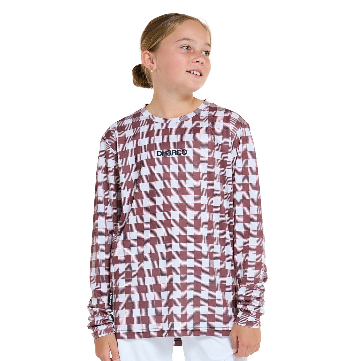 DHaRCO Youth Gravity Long Sleeve Jersey - Youth L - Sterling