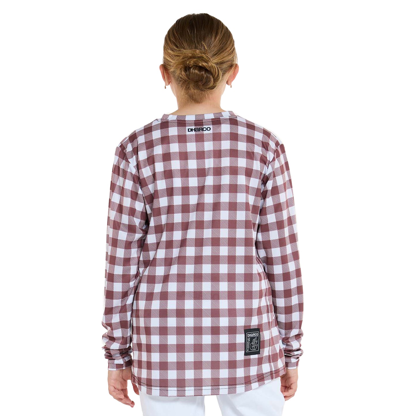 DHaRCO Youth Gravity Long Sleeve Jersey - Youth L - Sterling