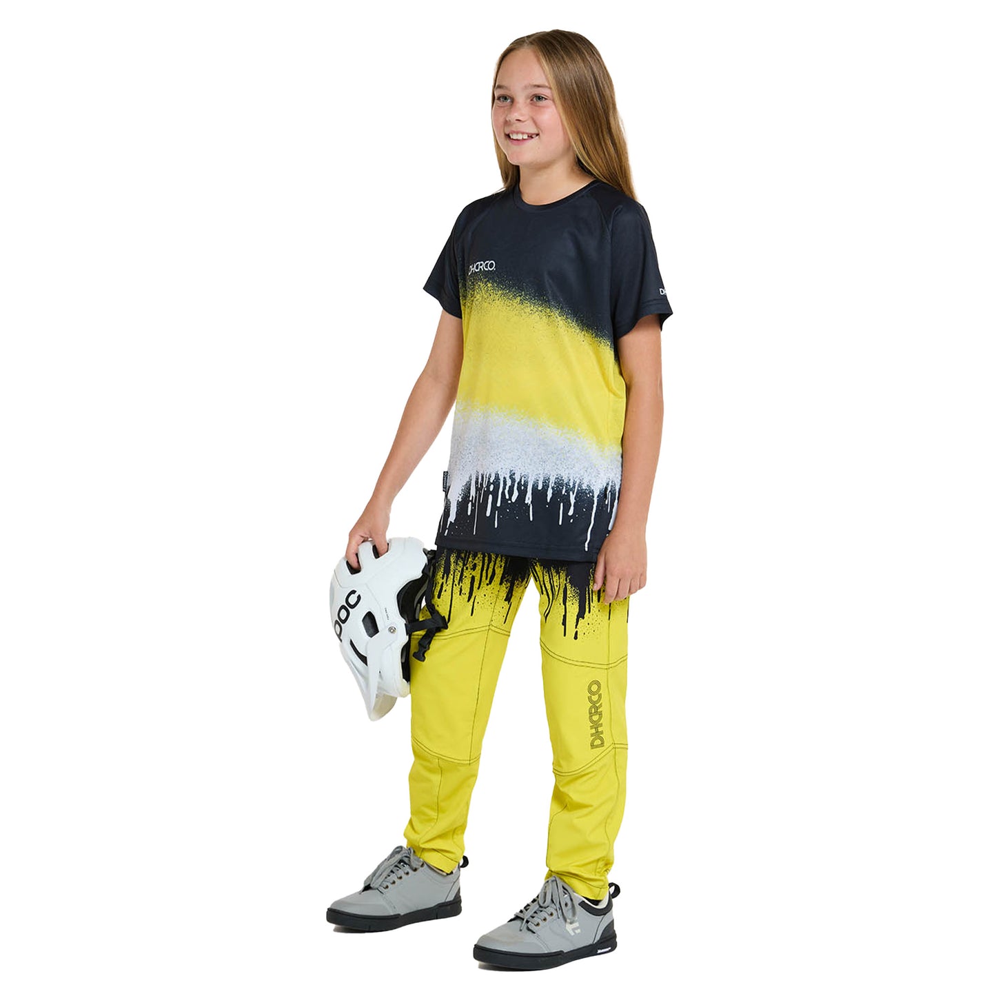 DHaRCO Youth Short Sleeve Jersey - Youth S - Acid Rain