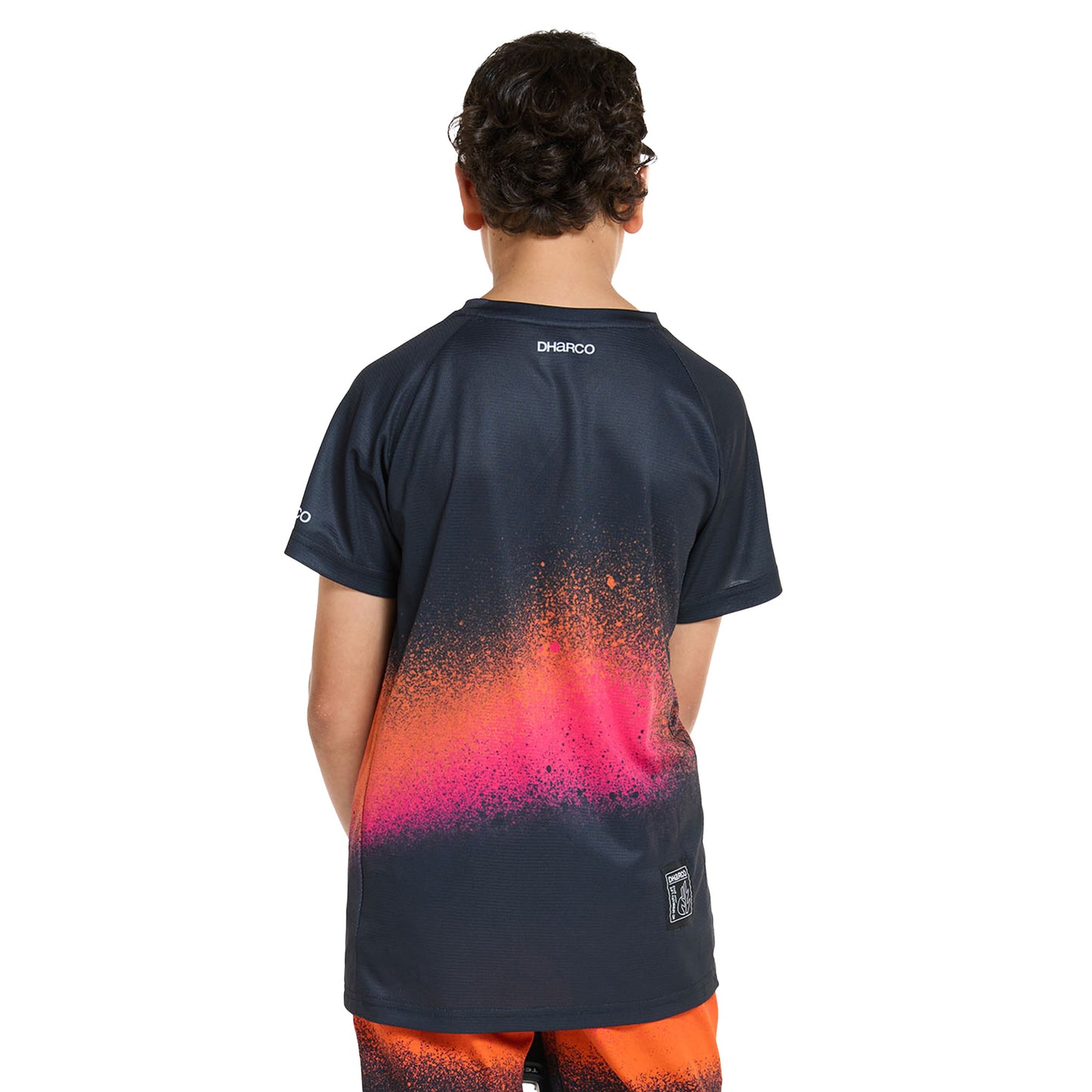 DHaRCO Youth Short Sleeve Jersey - Youth 2XL - Black Snake