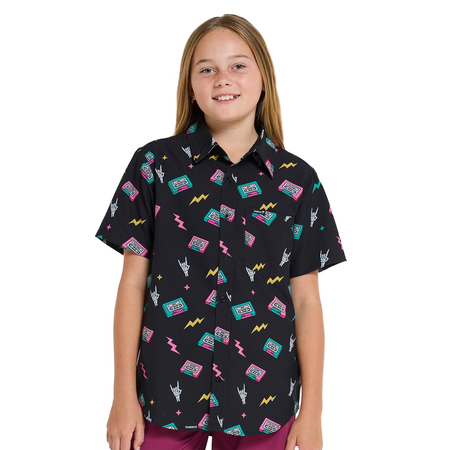 DHaRCO Youth Tech Party Shirt - 2XL - Mix Tape