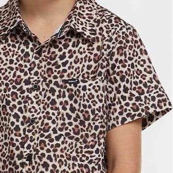 DHaRCO Youth Tech Party Shirt - Youth L - Leopard