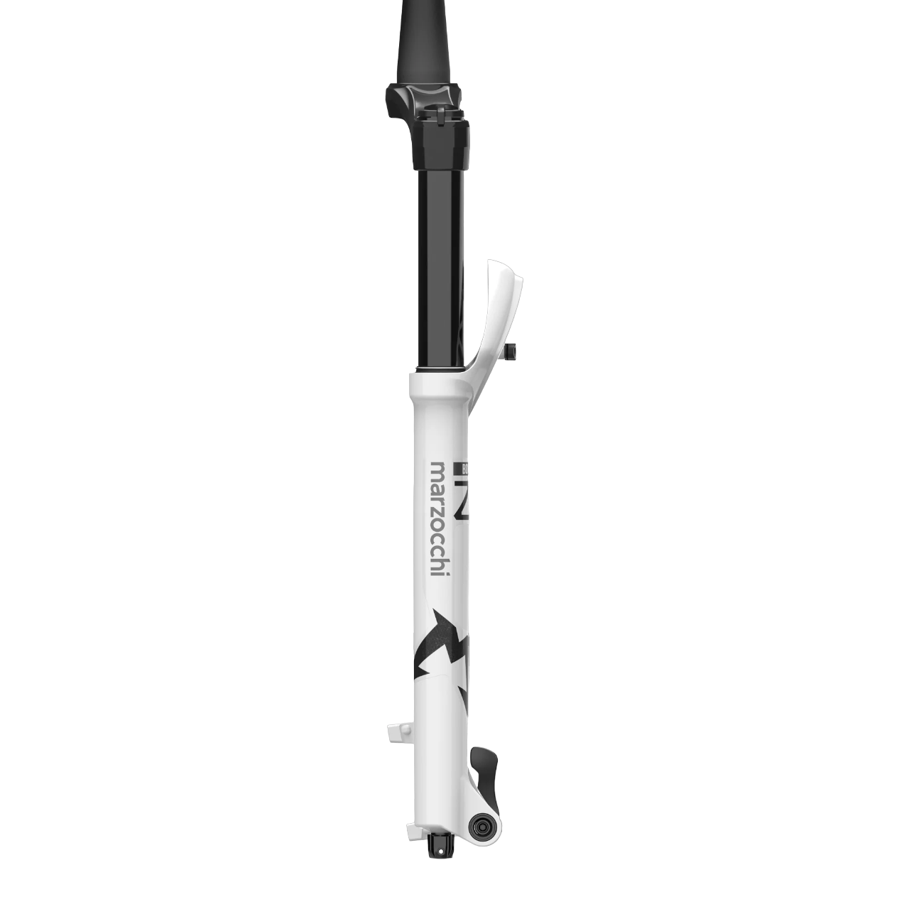 Marzocchi Bomber Z2 Fork - 29 Inch - 1 1/8th - 1.5 Inch Tapered - 15x110mm Boost - 140mm Travel - 44mm - Rail Sweep Adj - Limited Edition White