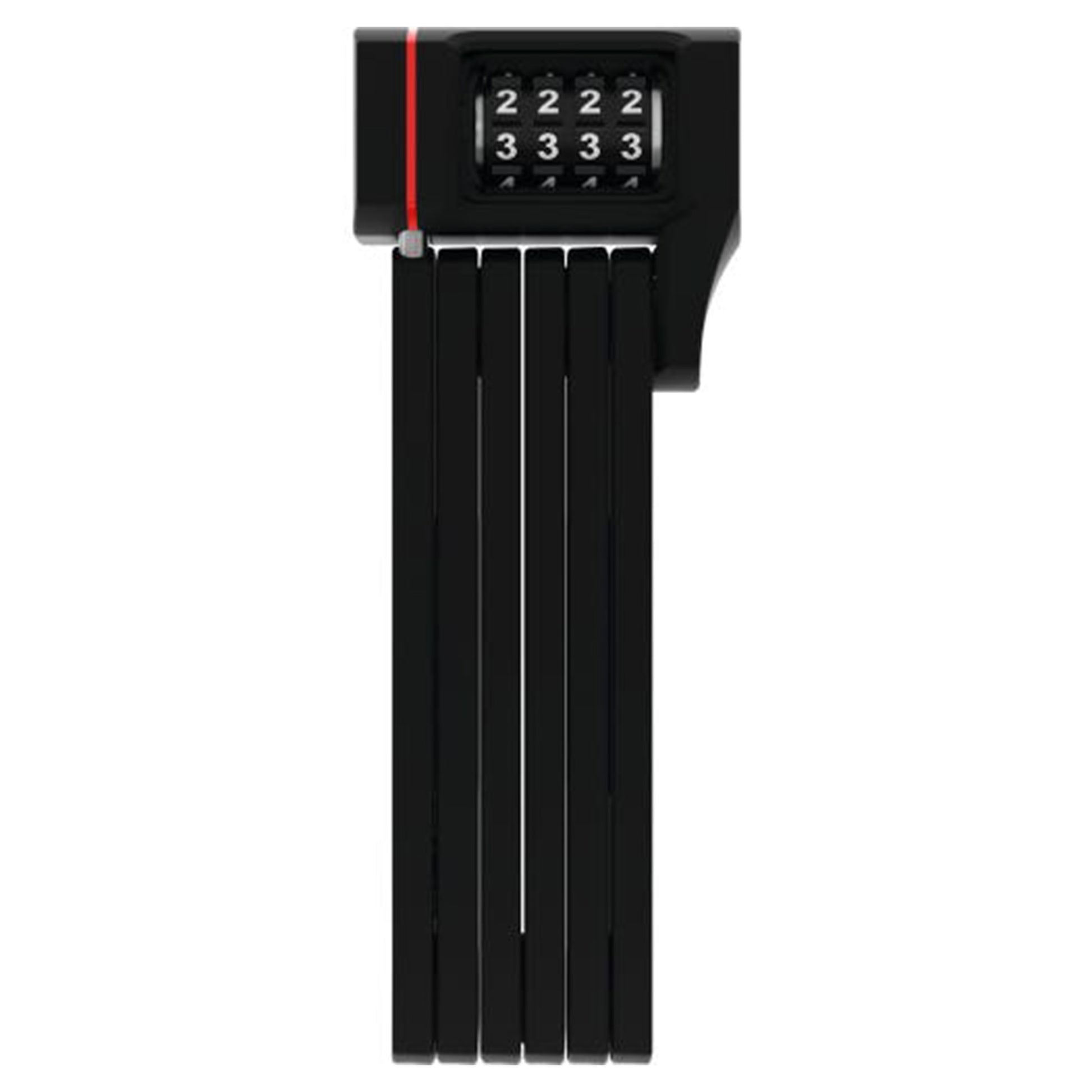 ABUS Bordo U-Grip 5700 Combo Lock - Black - 80cm - Steel - Image 1
