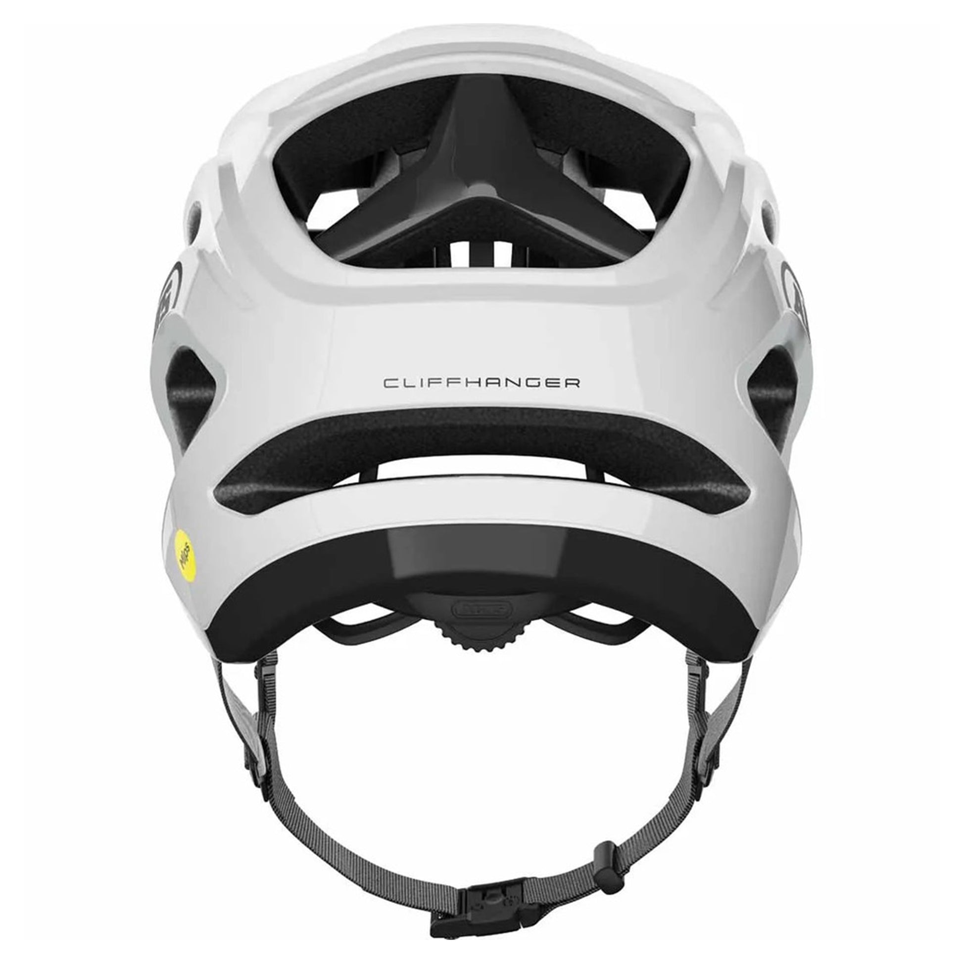 Abus Cliffhanger Mips Helmet - M - Shiny White - Image 3