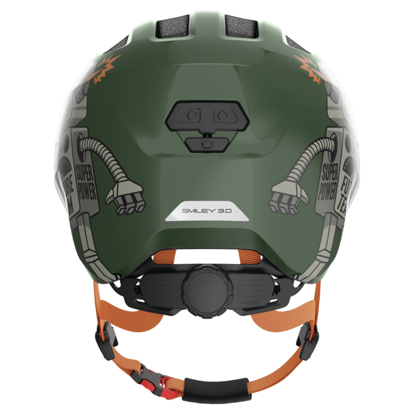 Abus Smiley 3.0 Helmet - M - Green Robo - Image 3