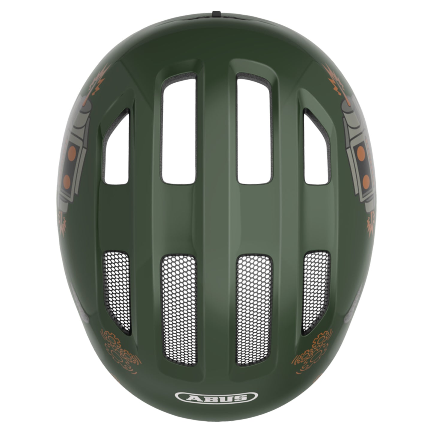 Abus Smiley 3.0 Helmet - M - Green Robo - Image 4