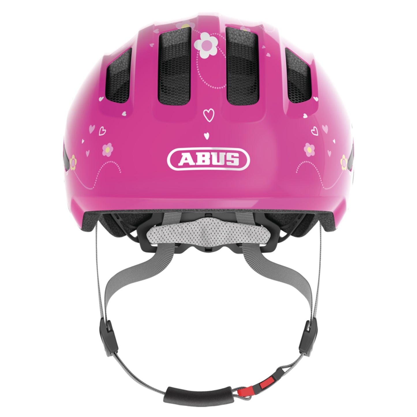 Abus Smiley 3.0 Helmet - M - Pink Butterfly - Image 2