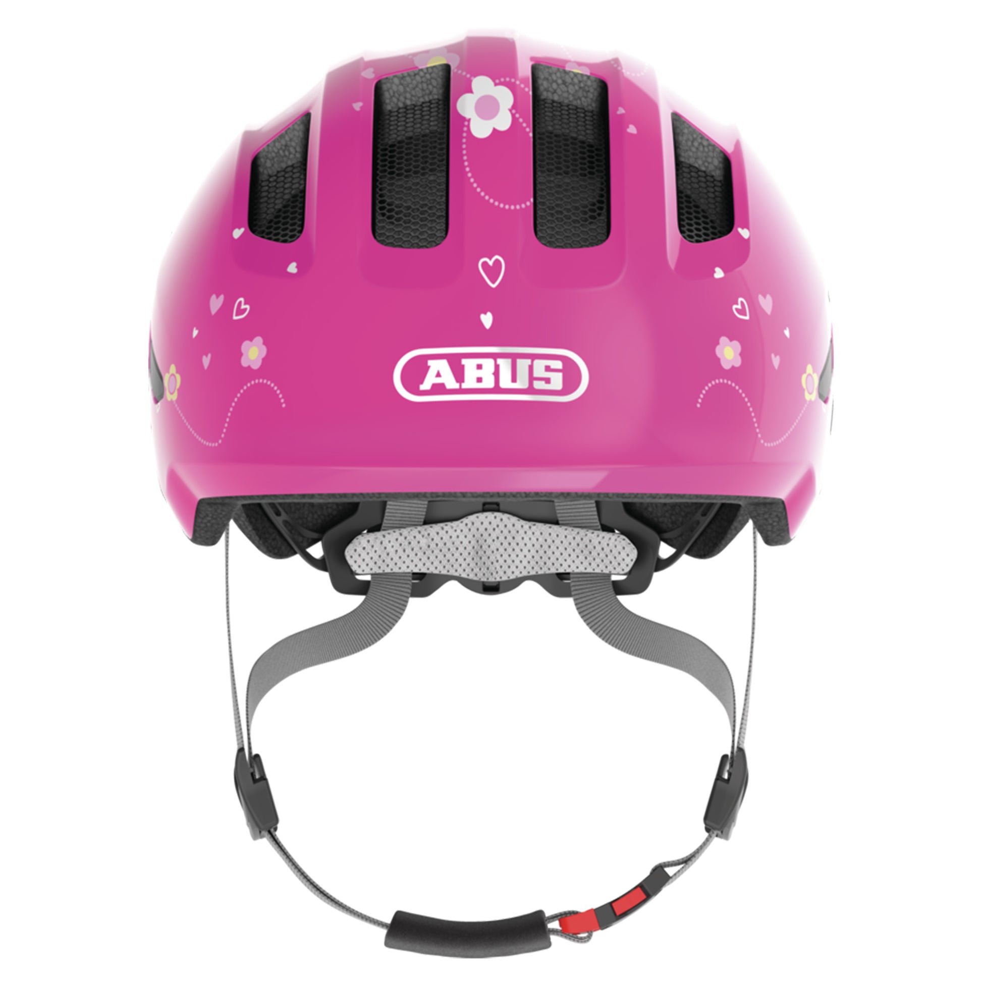 Abus Smiley 3.0 Helmet - M - Pink Butterfly - Image 2