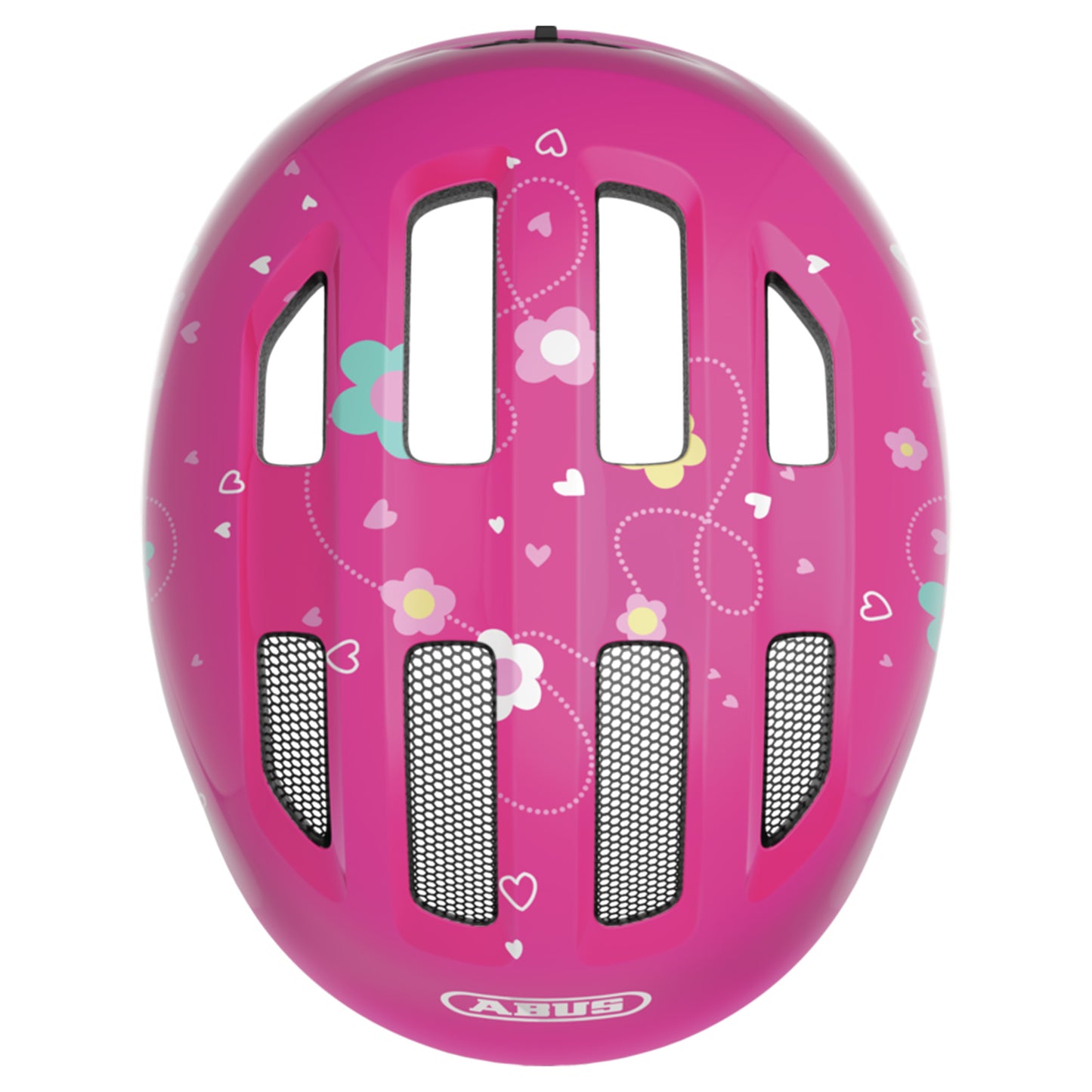 Abus Smiley 3.0 Helmet - M - Pink Butterfly - Image 4