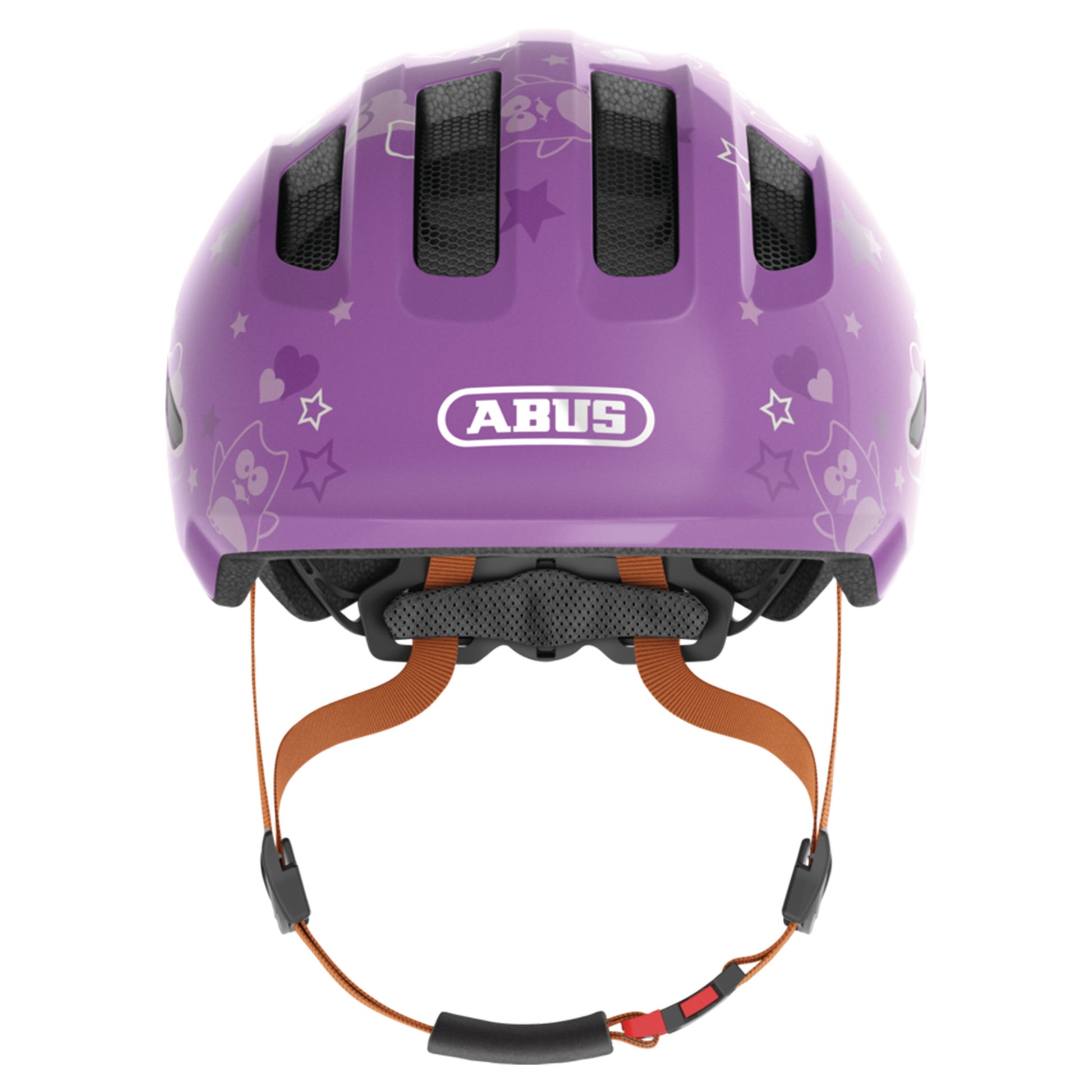 Abus Smiley 3.0 Helmet - M - Purple Star - Image 2