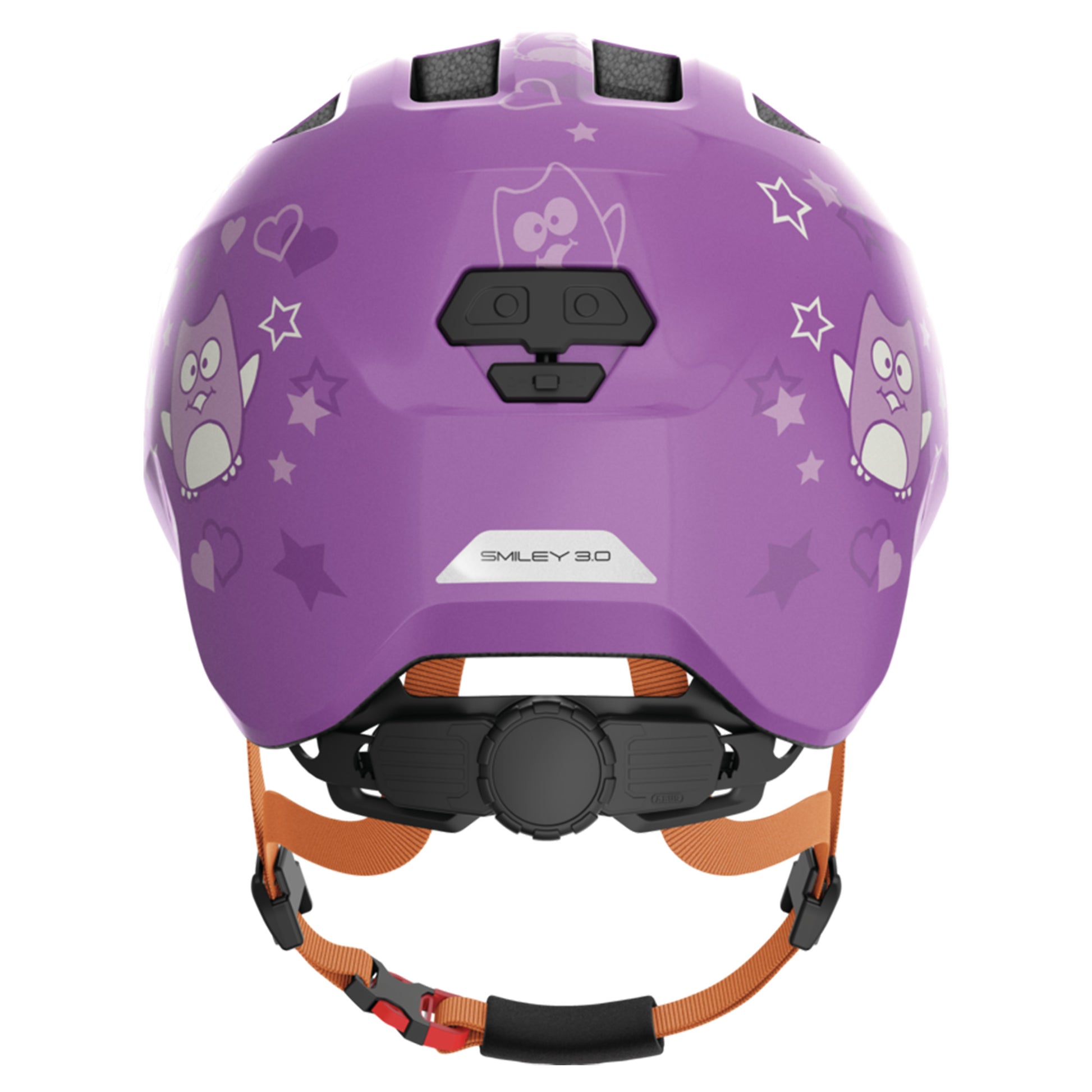 Abus Smiley 3.0 Helmet - M - Purple Star - Image 3