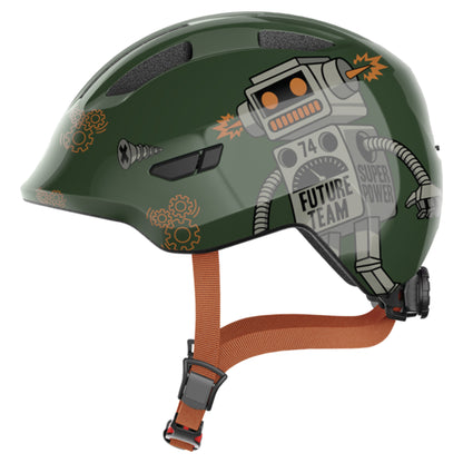 Abus Smiley 3.0 Helmet - S - Green Robo - Image 1